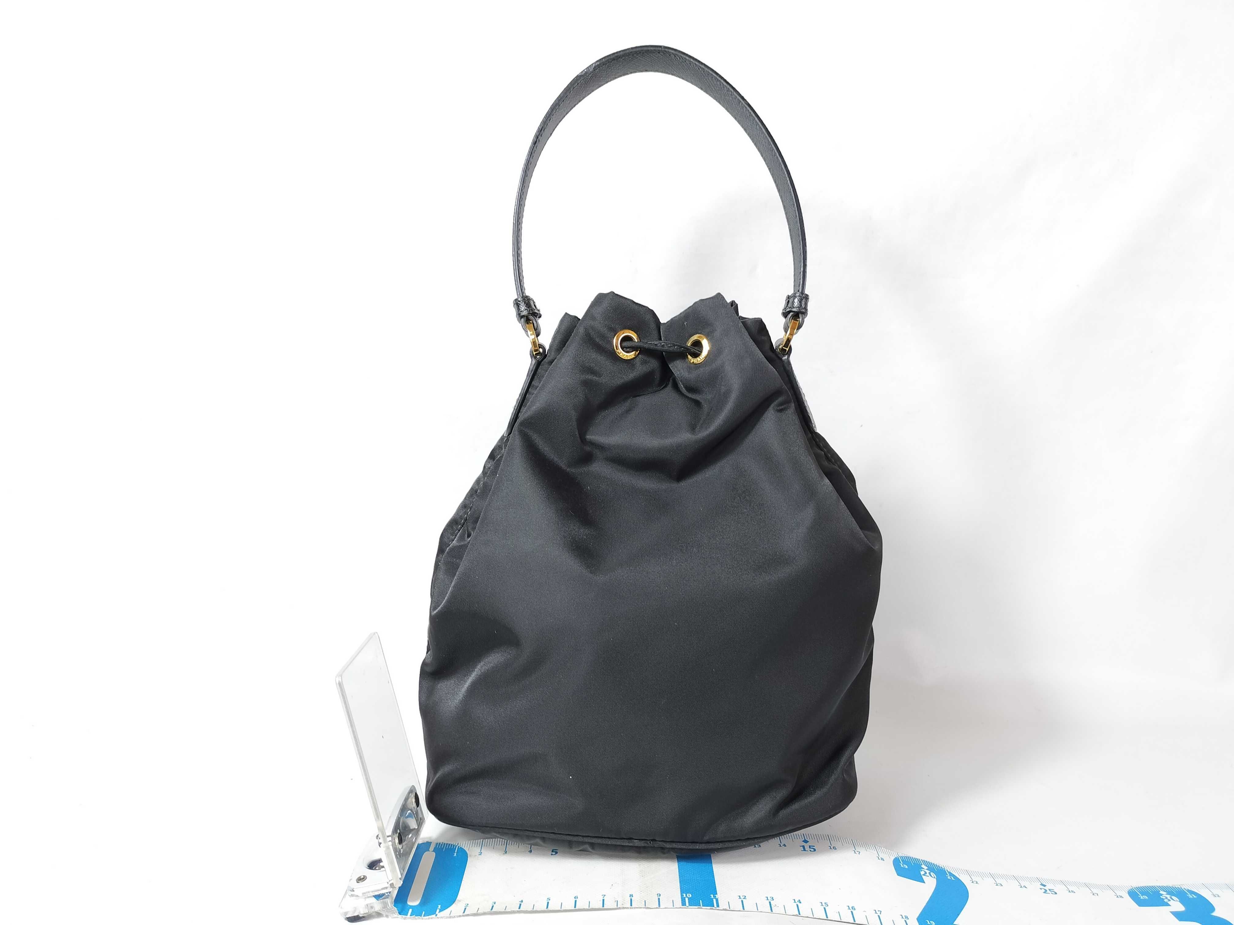 BAG NYLON DRAWSTRING BUCKET 2WAY 1BH038 Shoulder Bag — view 2