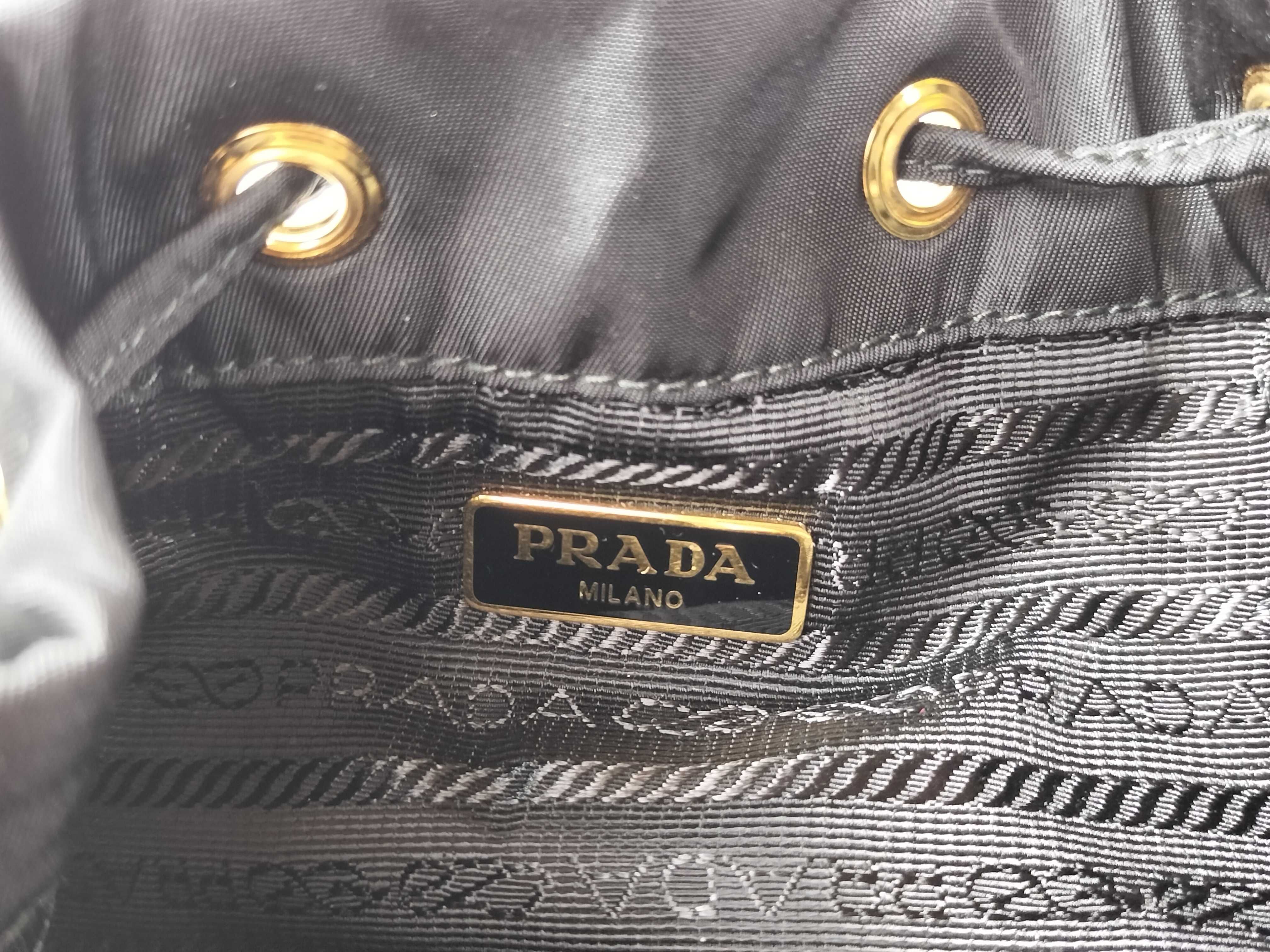 BAG NYLON DRAWSTRING BUCKET 2WAY 1BH038 Shoulder Bag — view 9