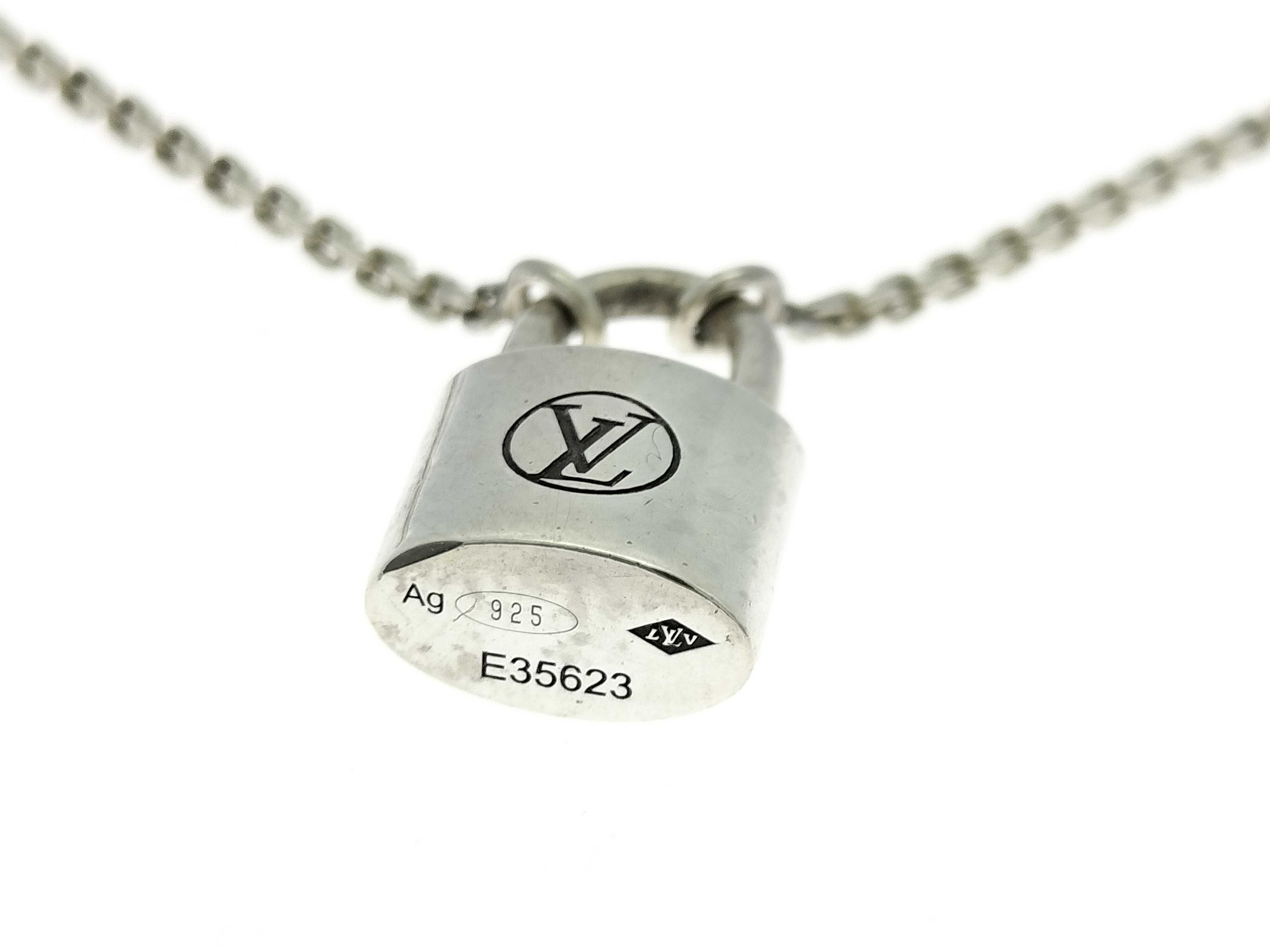 Pendant Silver Lockit Necklace AG925 8.2g — view 2