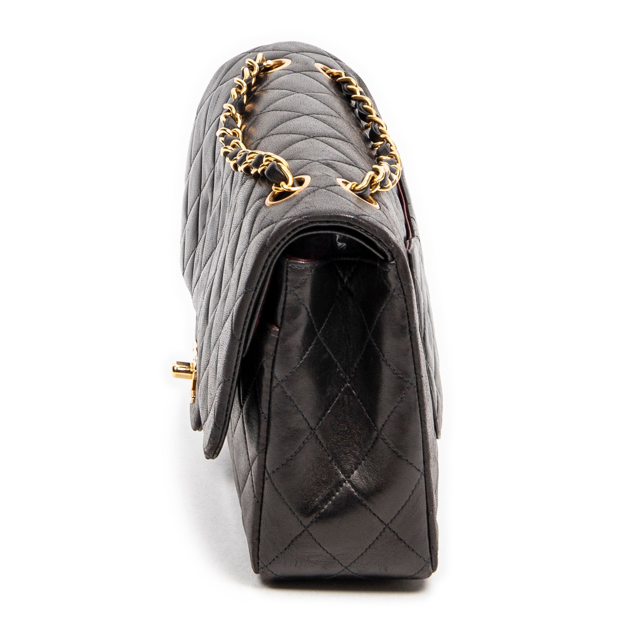 Classic Double Flap 26 Quilted Lambskin Leather — view 3