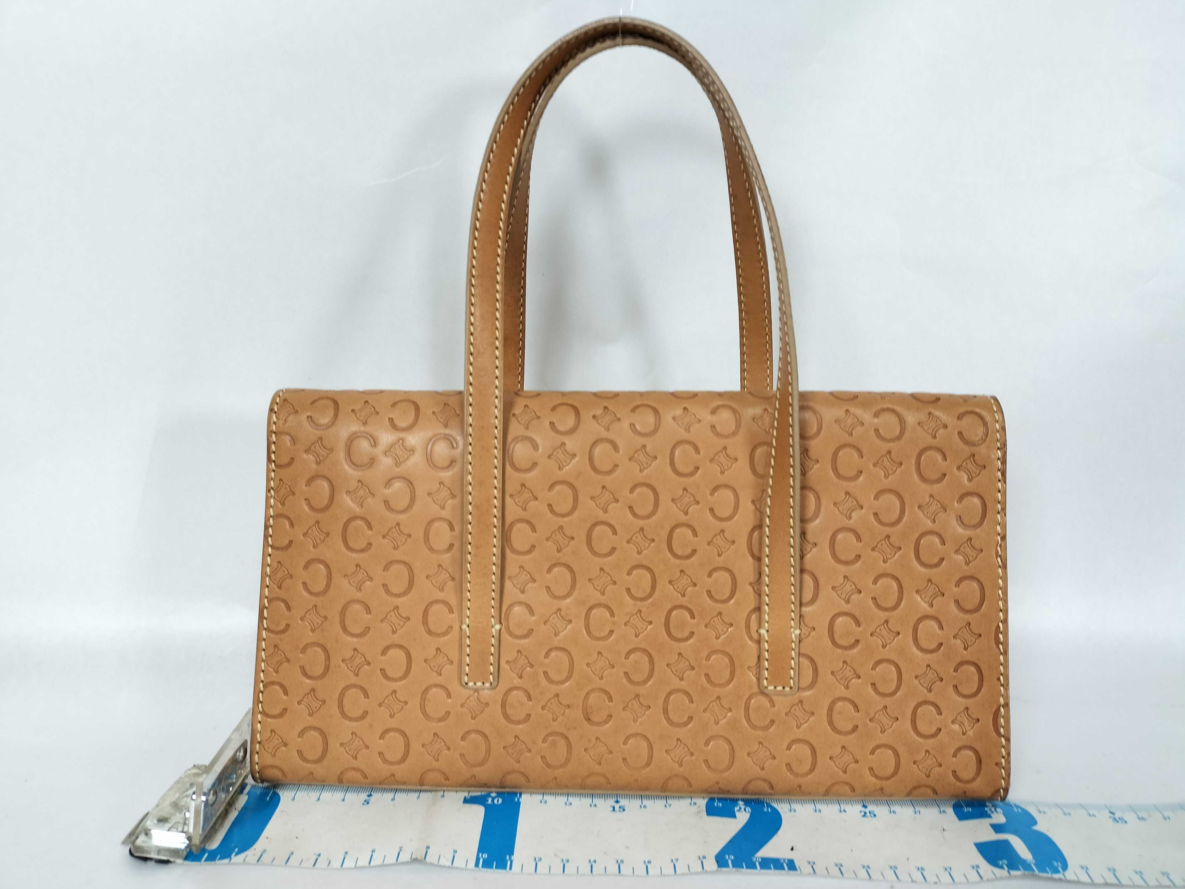 C Macadam Embossed Leather Shoulder Bag — view 2