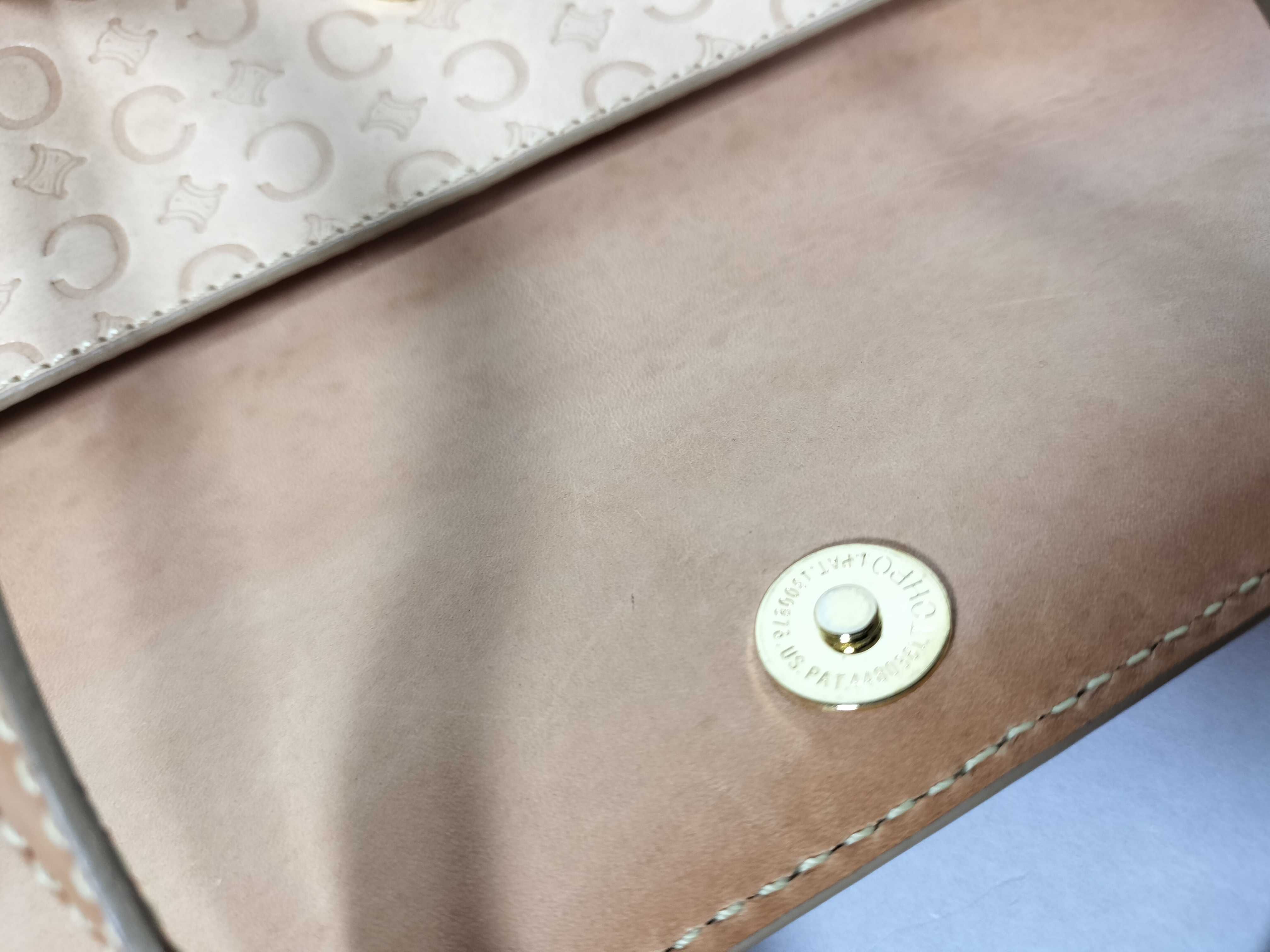 C Macadam Embossed Leather Shoulder Bag — view 11