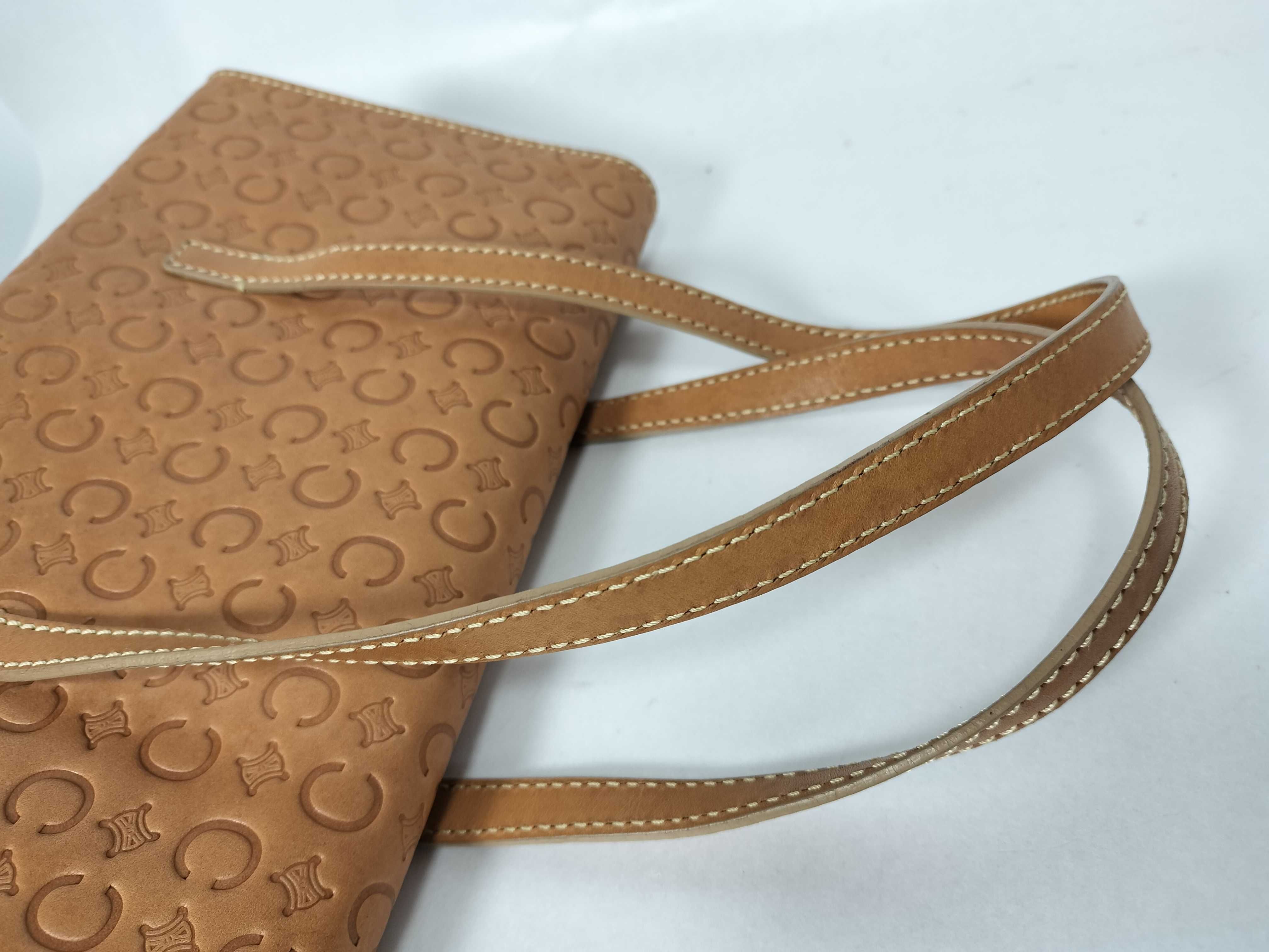 C Macadam Embossed Leather Shoulder Bag — view 3