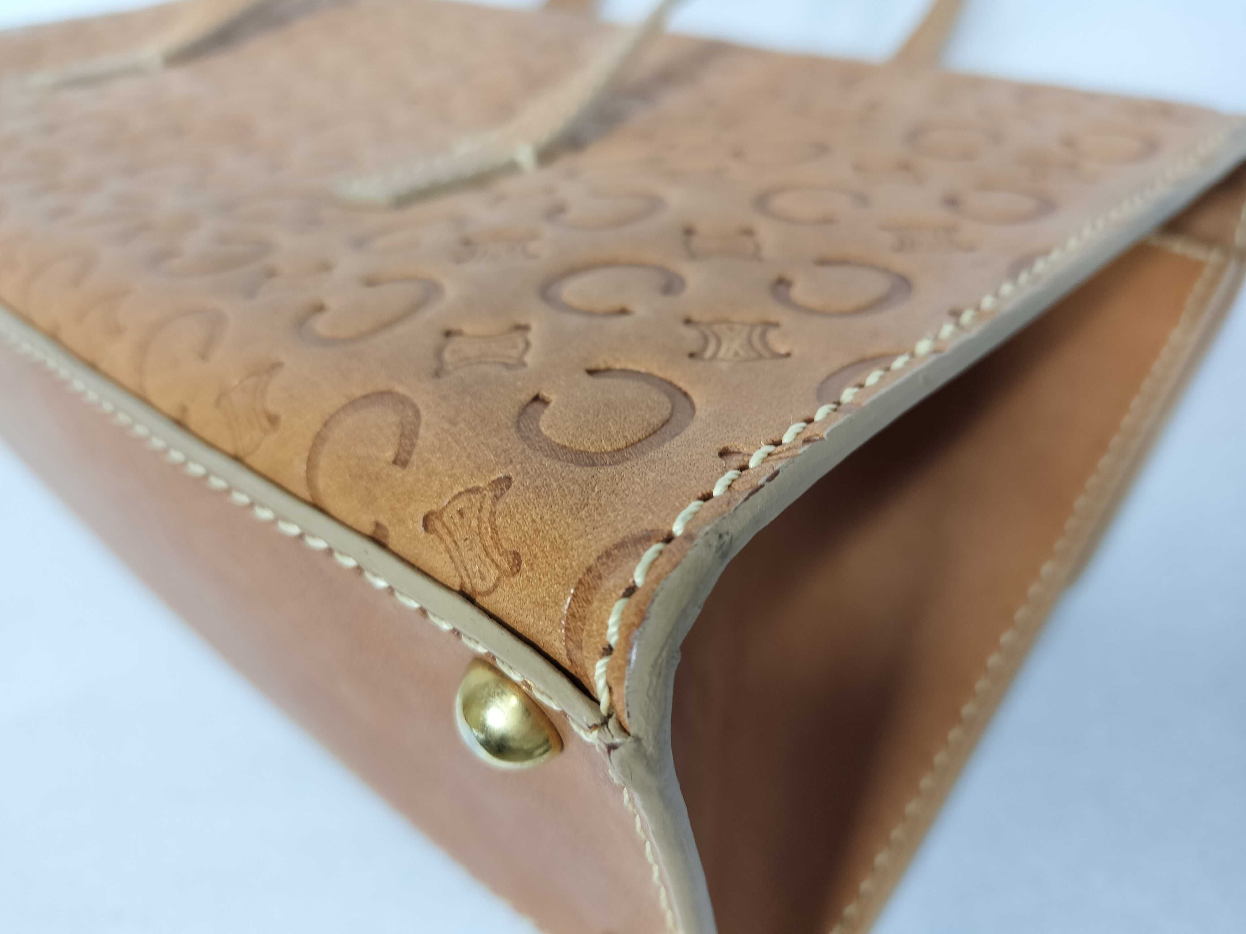 C Macadam Embossed Leather Shoulder Bag — view 6