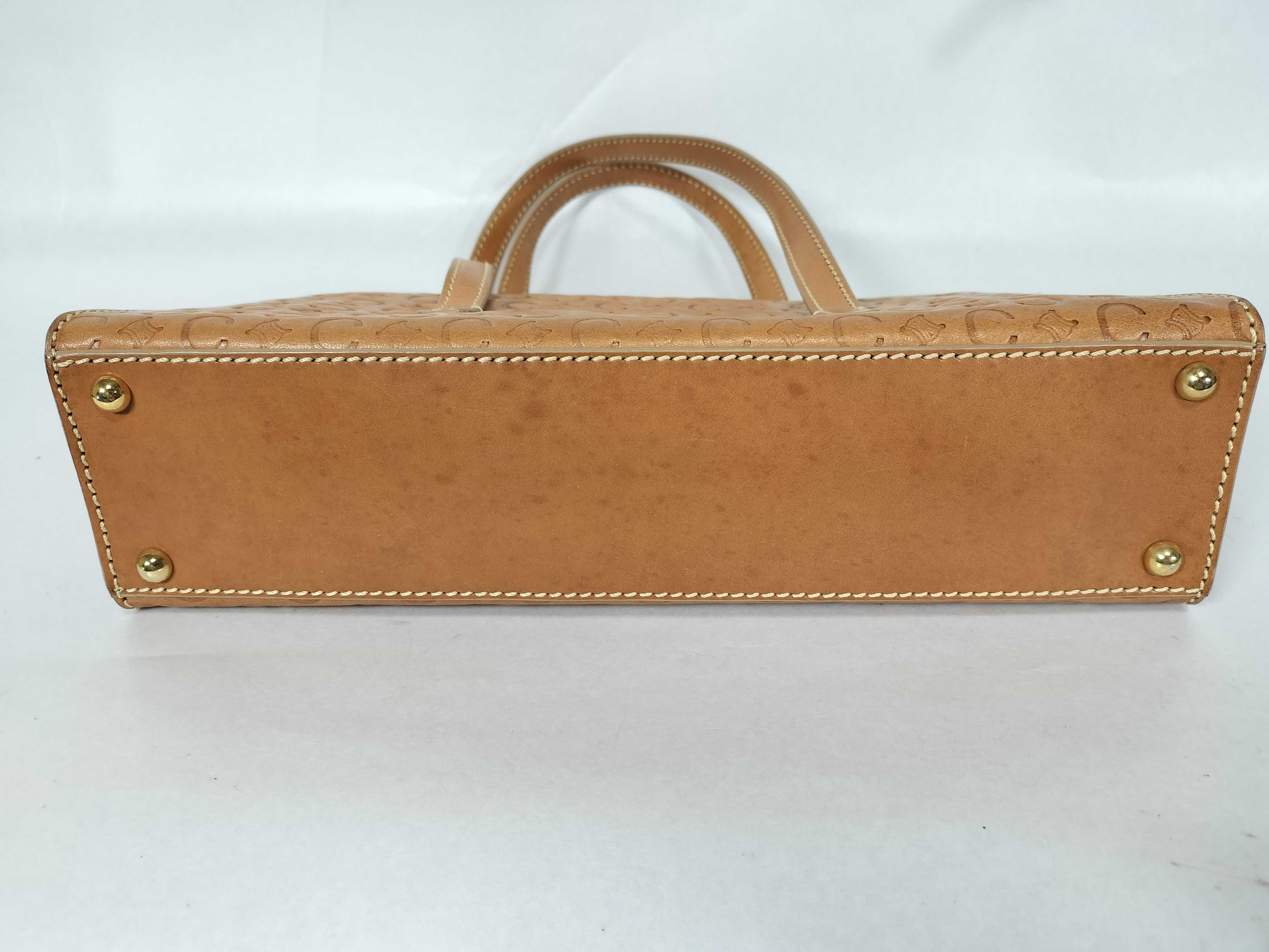 C Macadam Embossed Leather Shoulder Bag — view 7