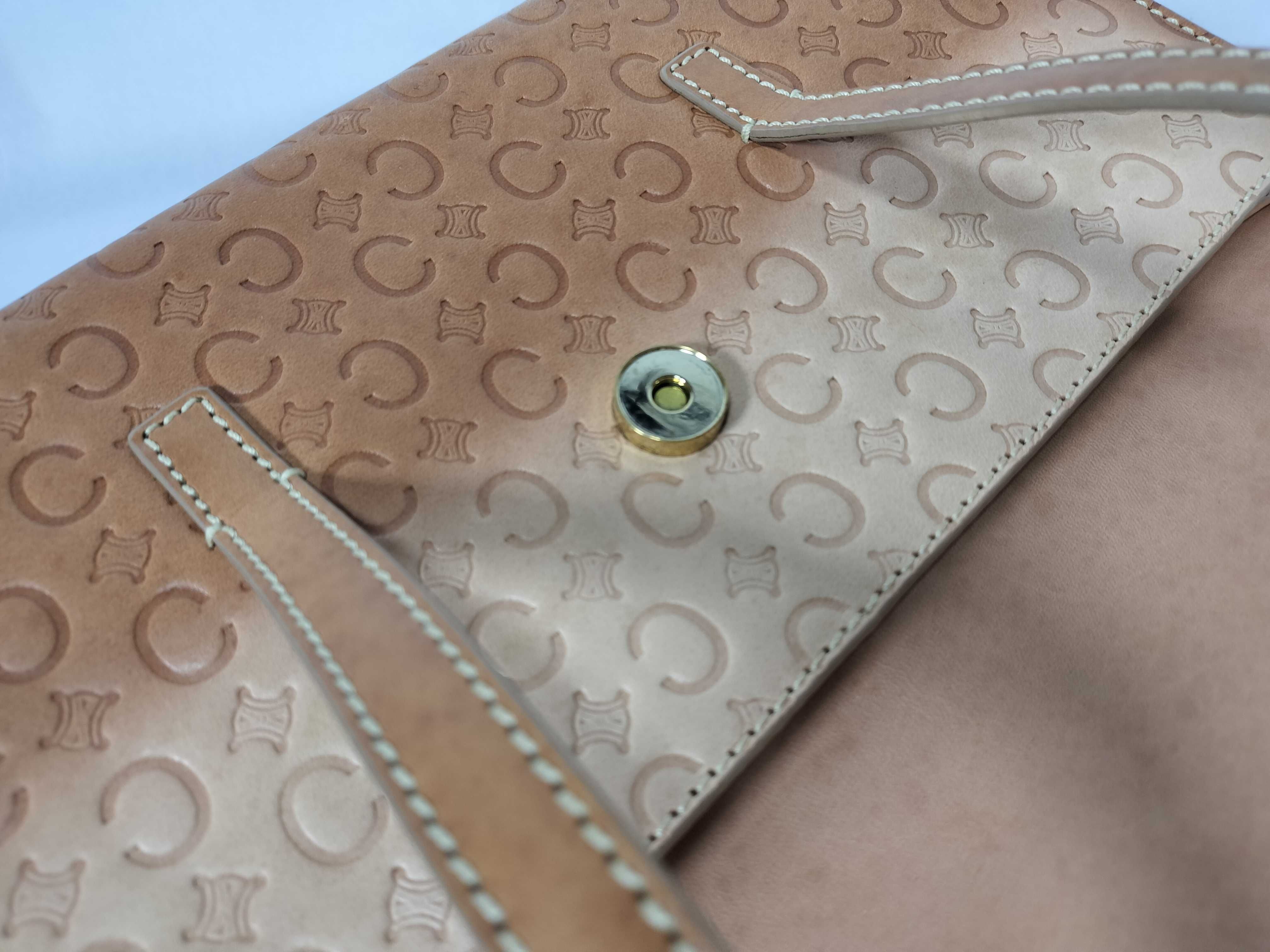 C Macadam Embossed Leather Shoulder Bag — view 9