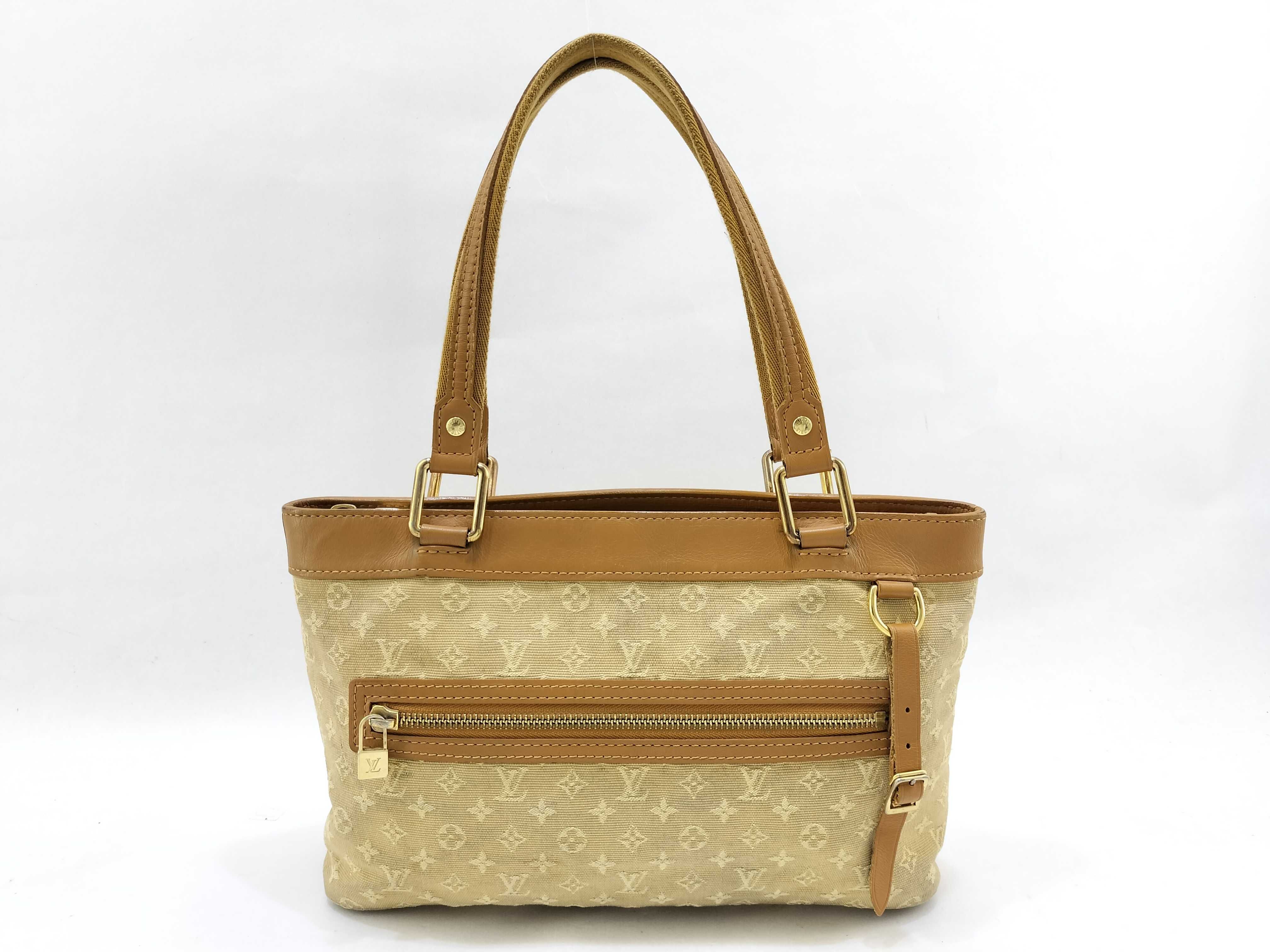 Monogram Mini Louis Vuitton Handbag Lucille PM M92684 SR0093 Handbag