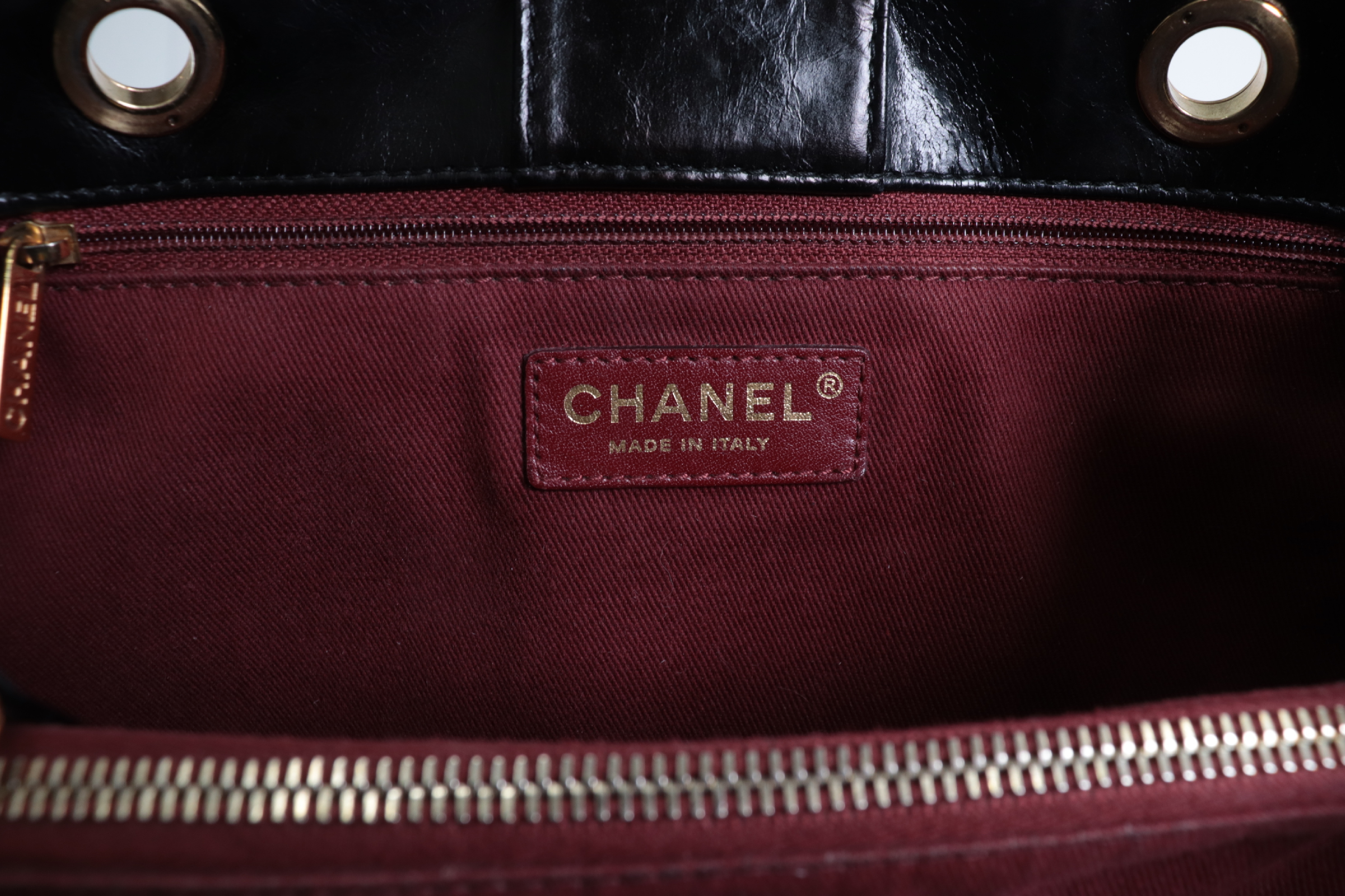 Denim x Lambskin Tote Bag (Serial Number 23) — view 7