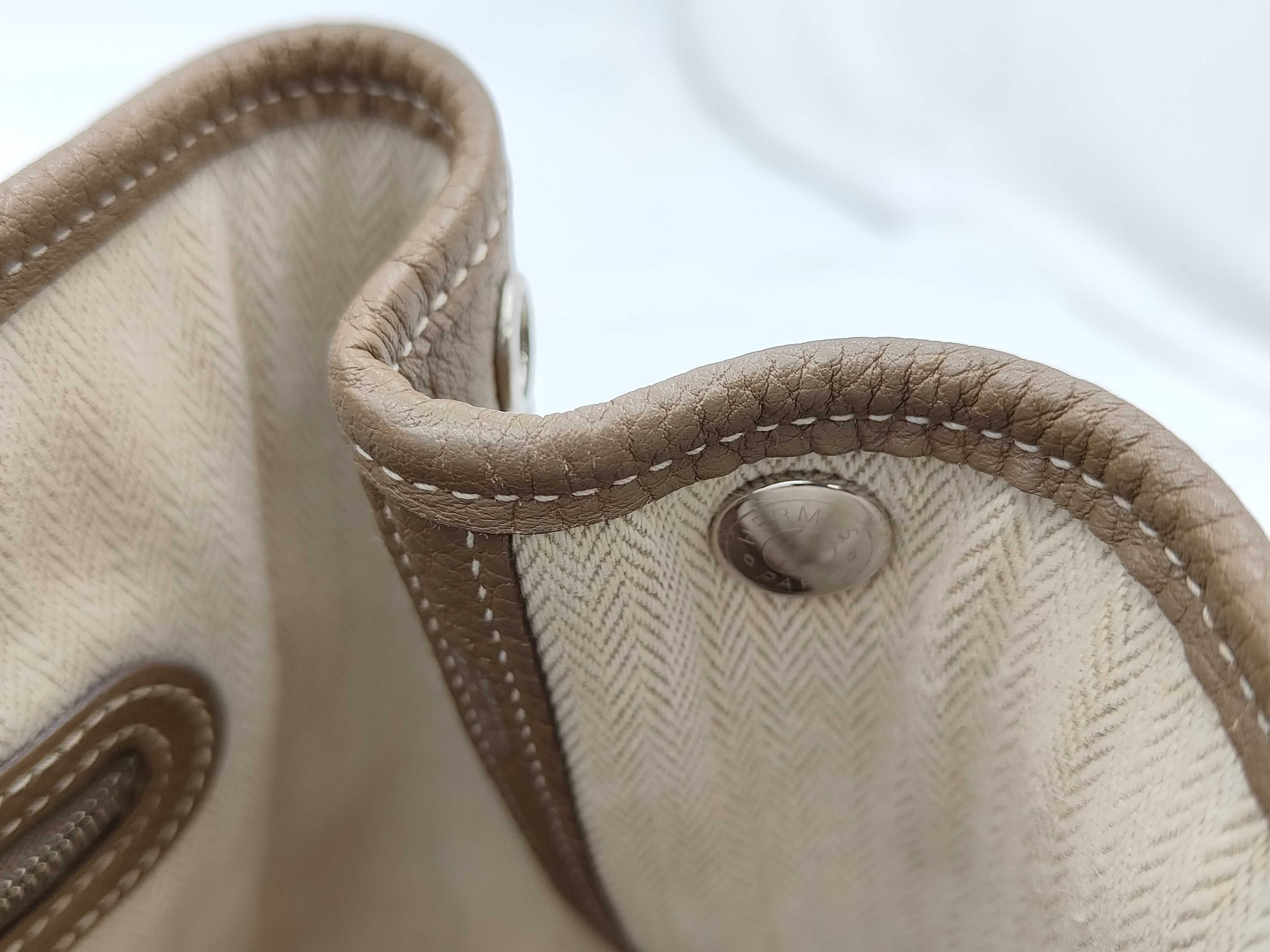 Garden Party TPM Etoupe X-stamped tote bag — view 8
