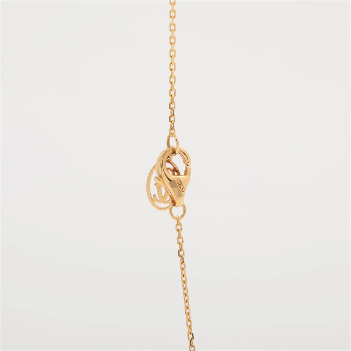 Damour XS Diamond Necklace, 750 (Yellow Gold), 2.2g, VBJ534, with a — view 3