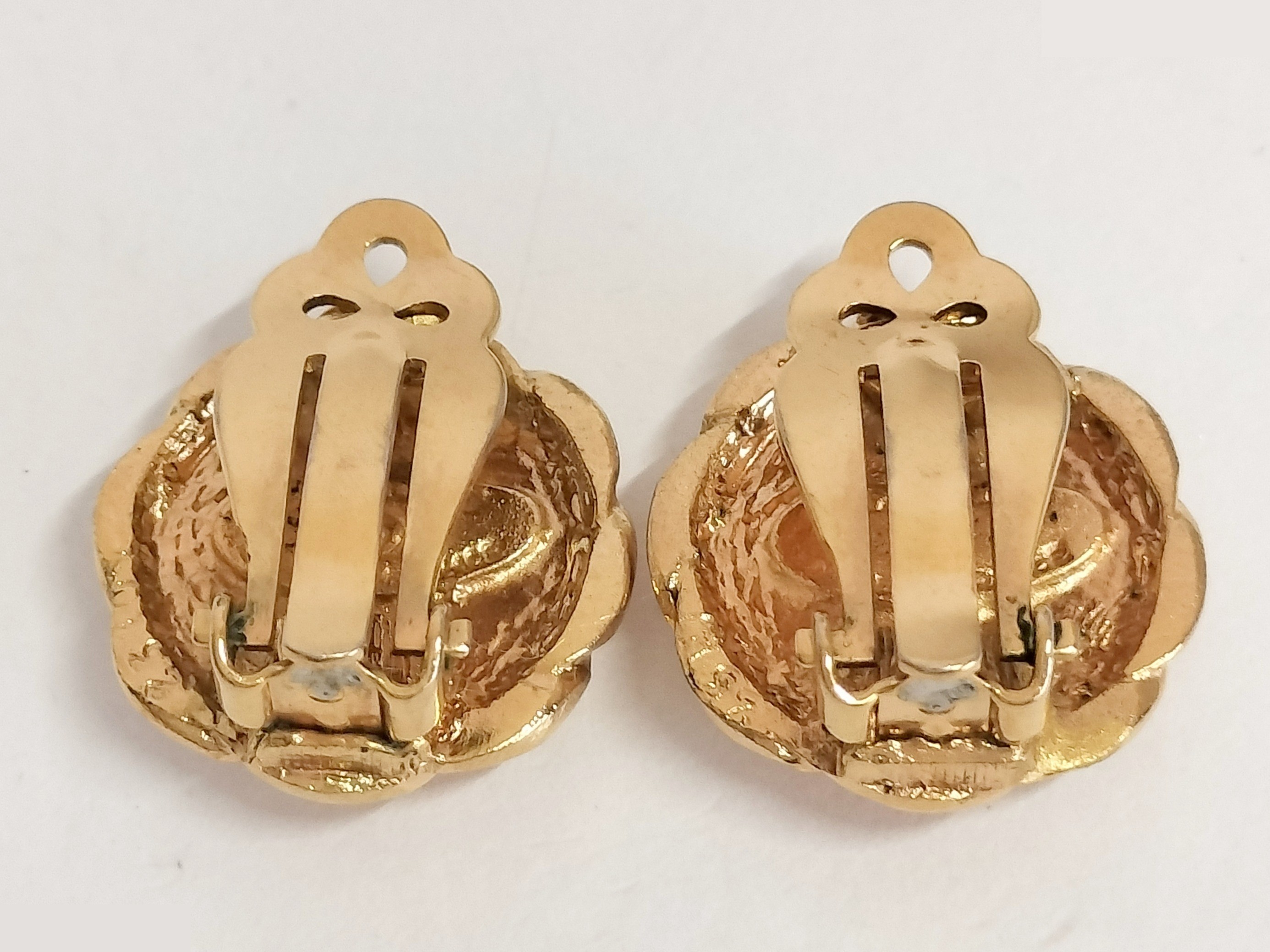 coco gold earrings — view 4