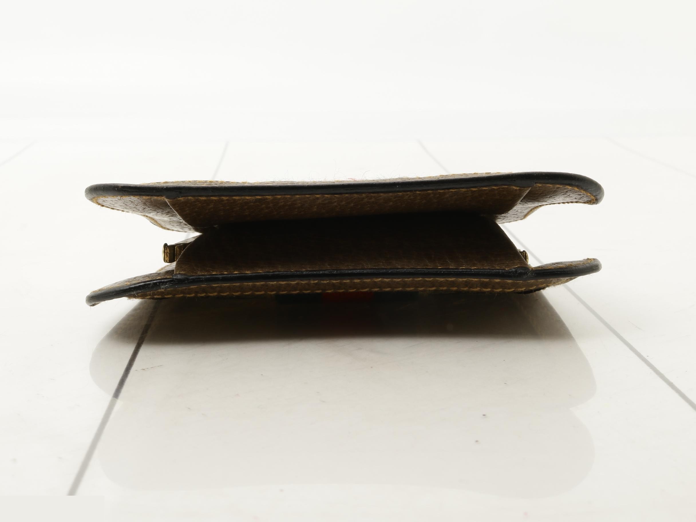 GG Supreme Coin Case Sherry PVC — view 3