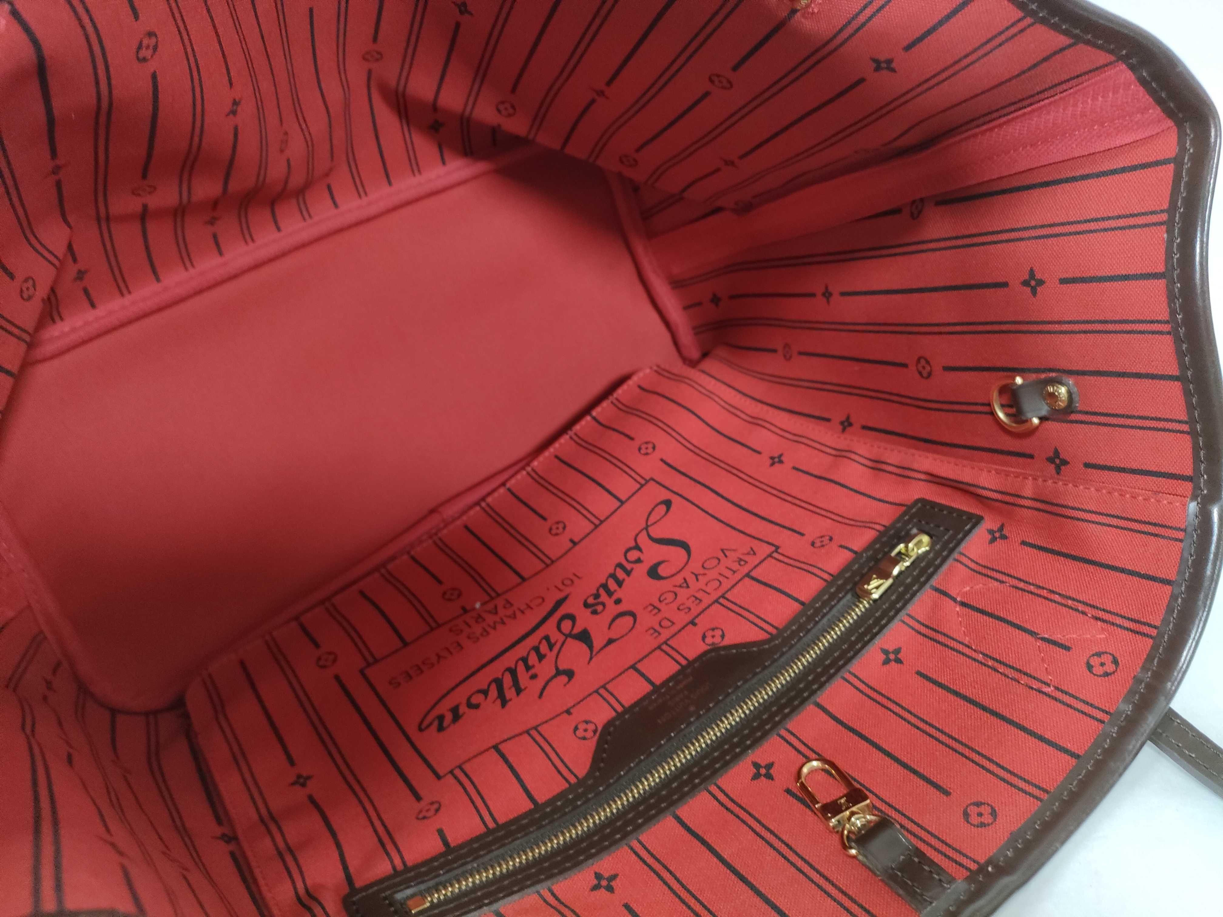 Damier Neverfull MM Tote Bag — view 8