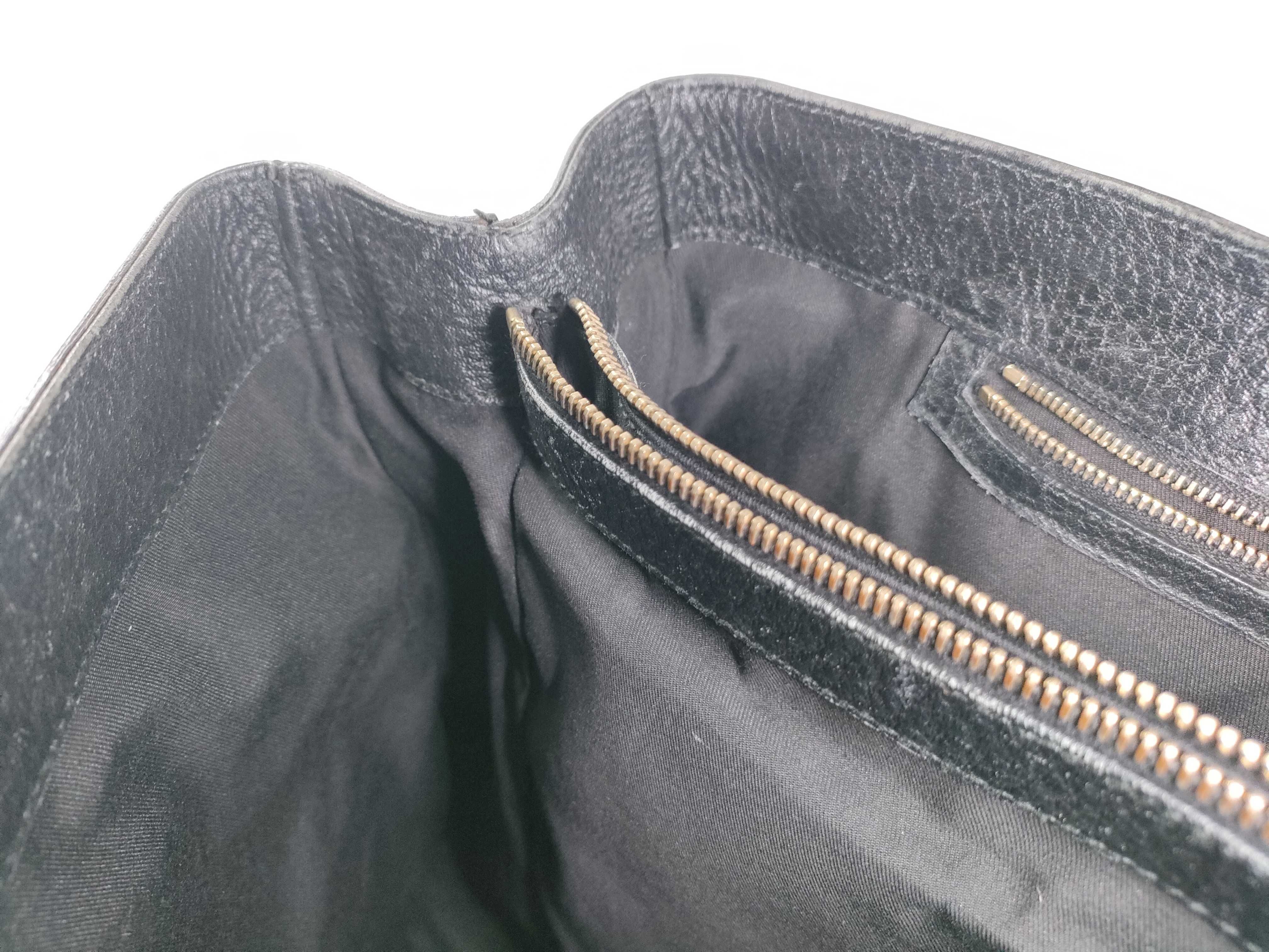 G-metal all-leather handbag tote bag handbag — view 12