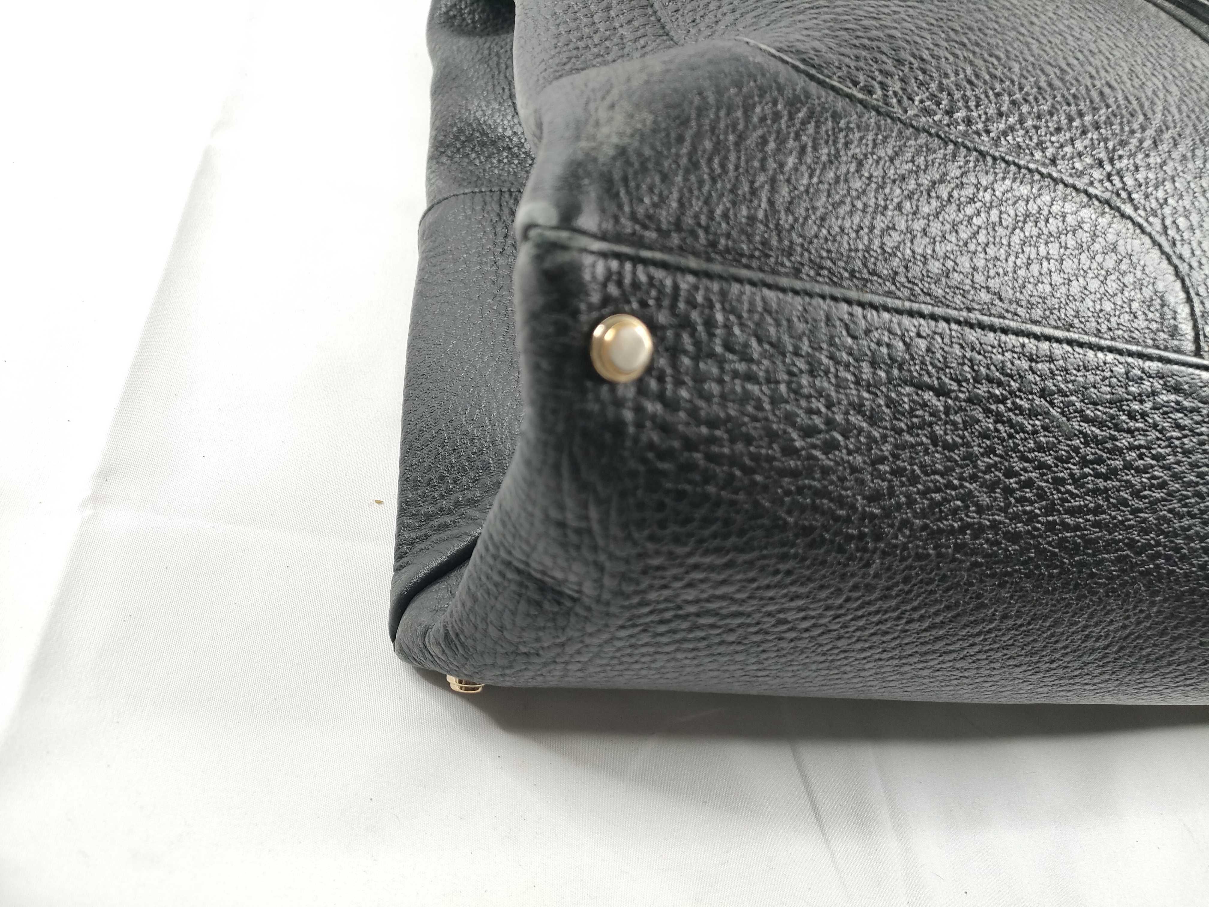 G-metal all-leather handbag tote bag handbag — view 3