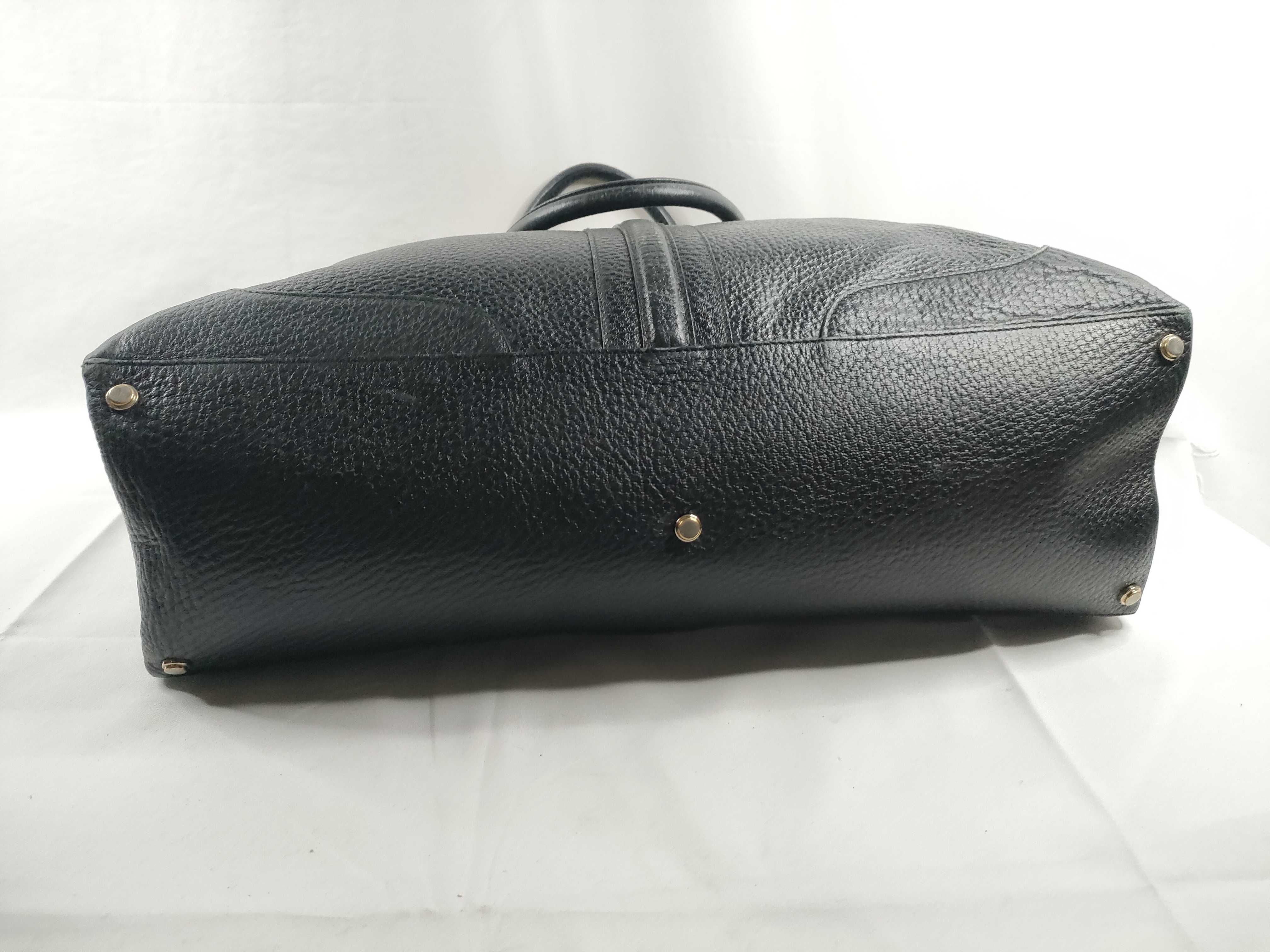 G-metal all-leather handbag tote bag handbag — view 4