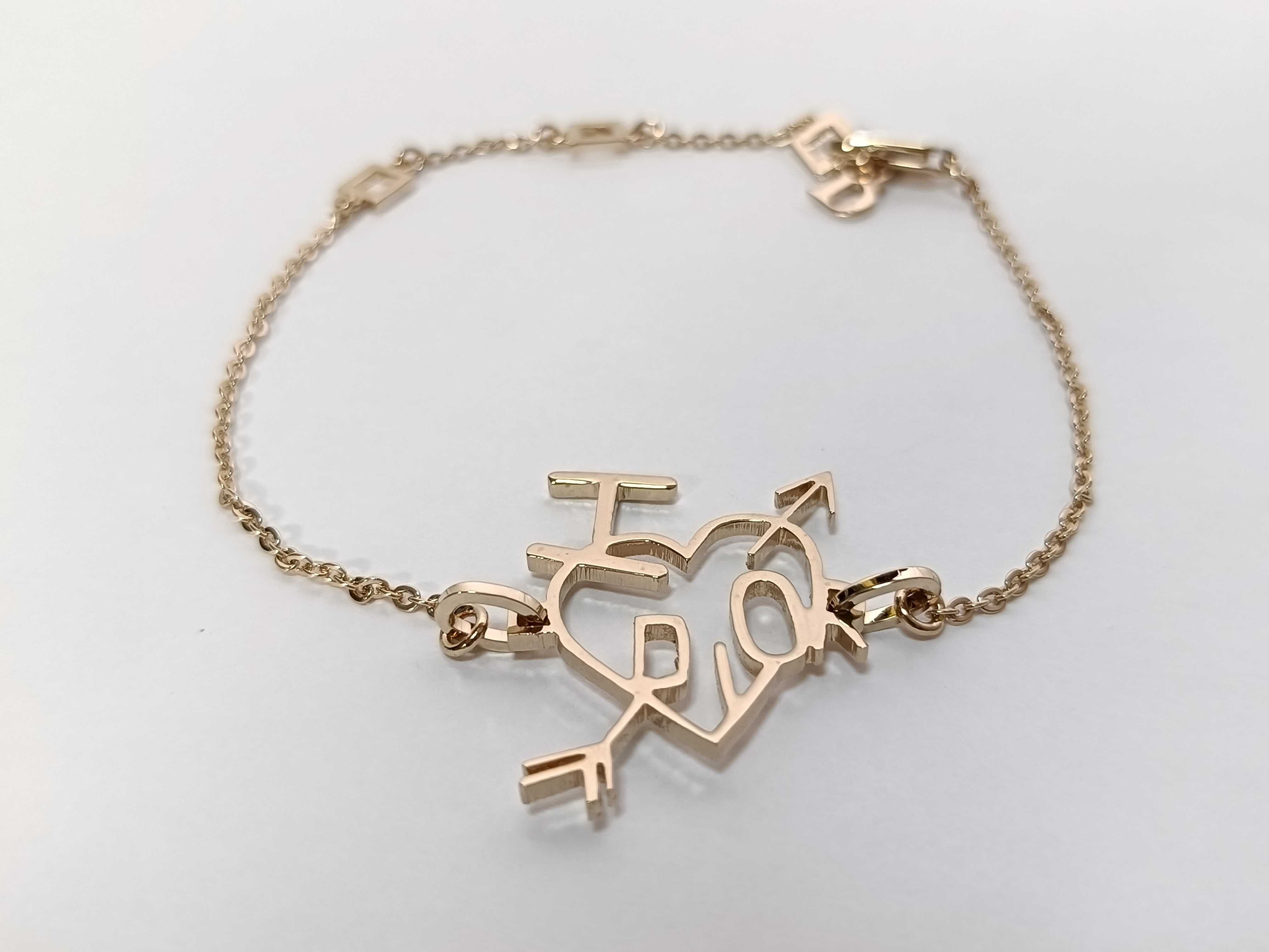 Logo Heart Arrow Bracelet/Bangle