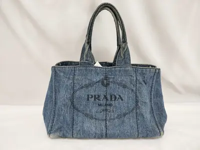 denim handbag
