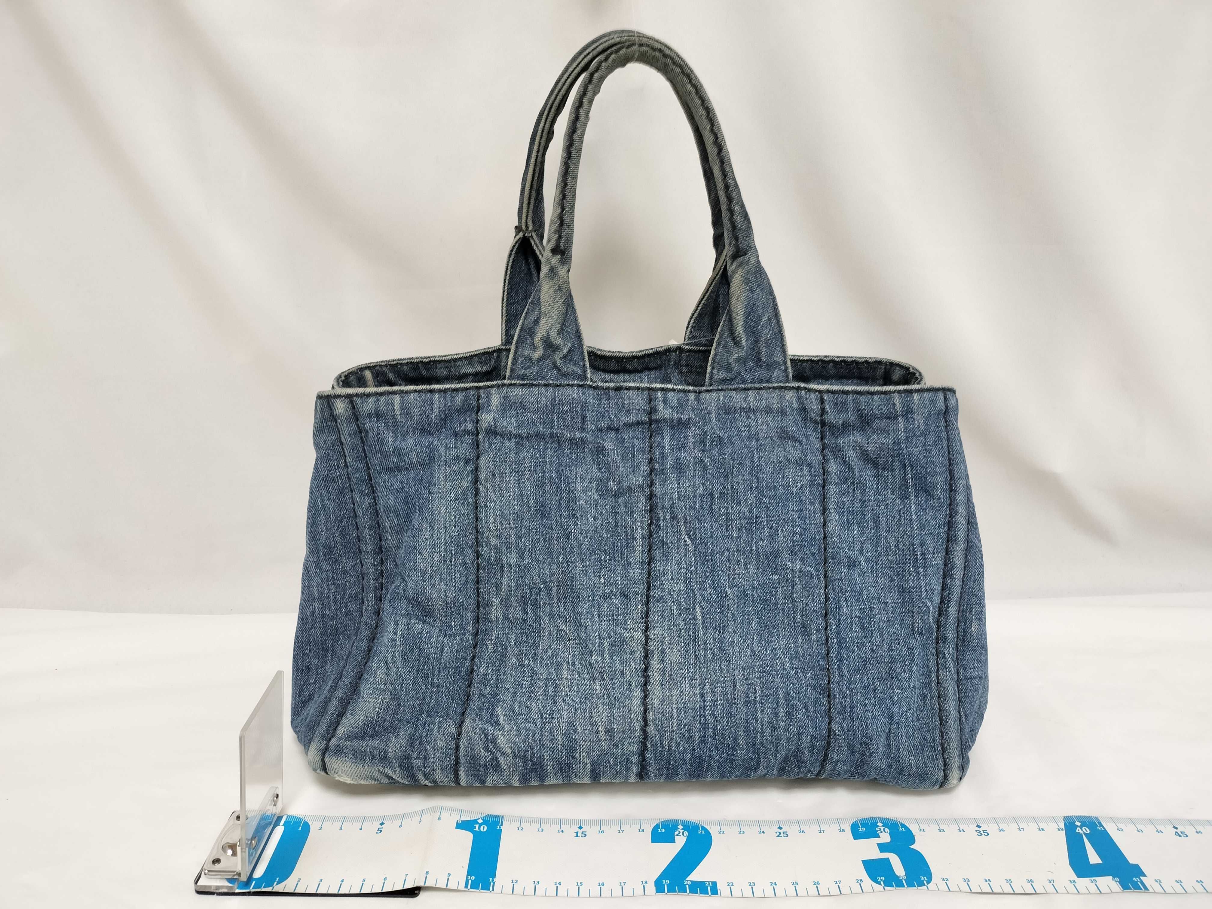denim handbag — view 2