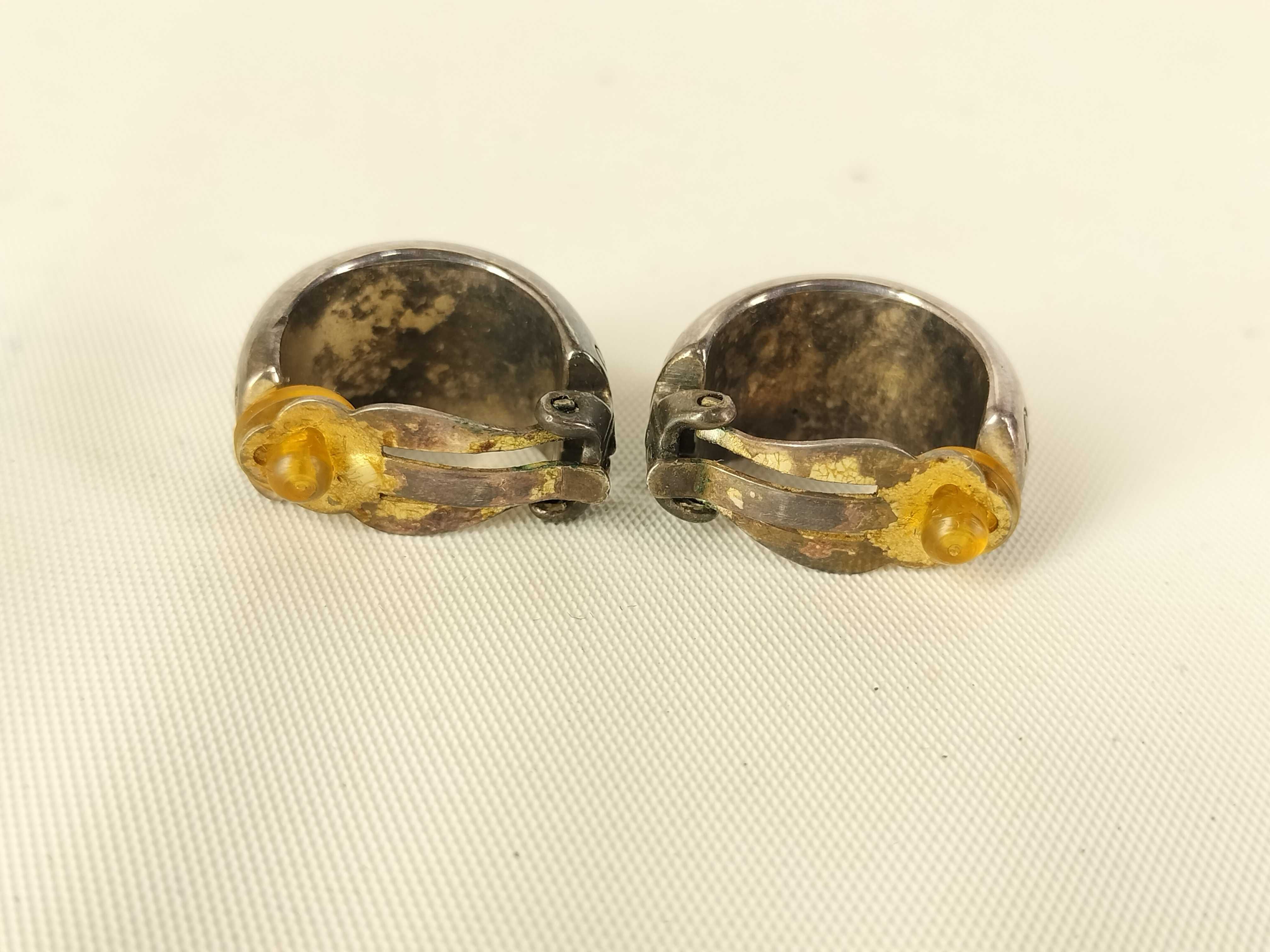 Logo Earrings, 925 Sterling Silver, 30.6g — view 4