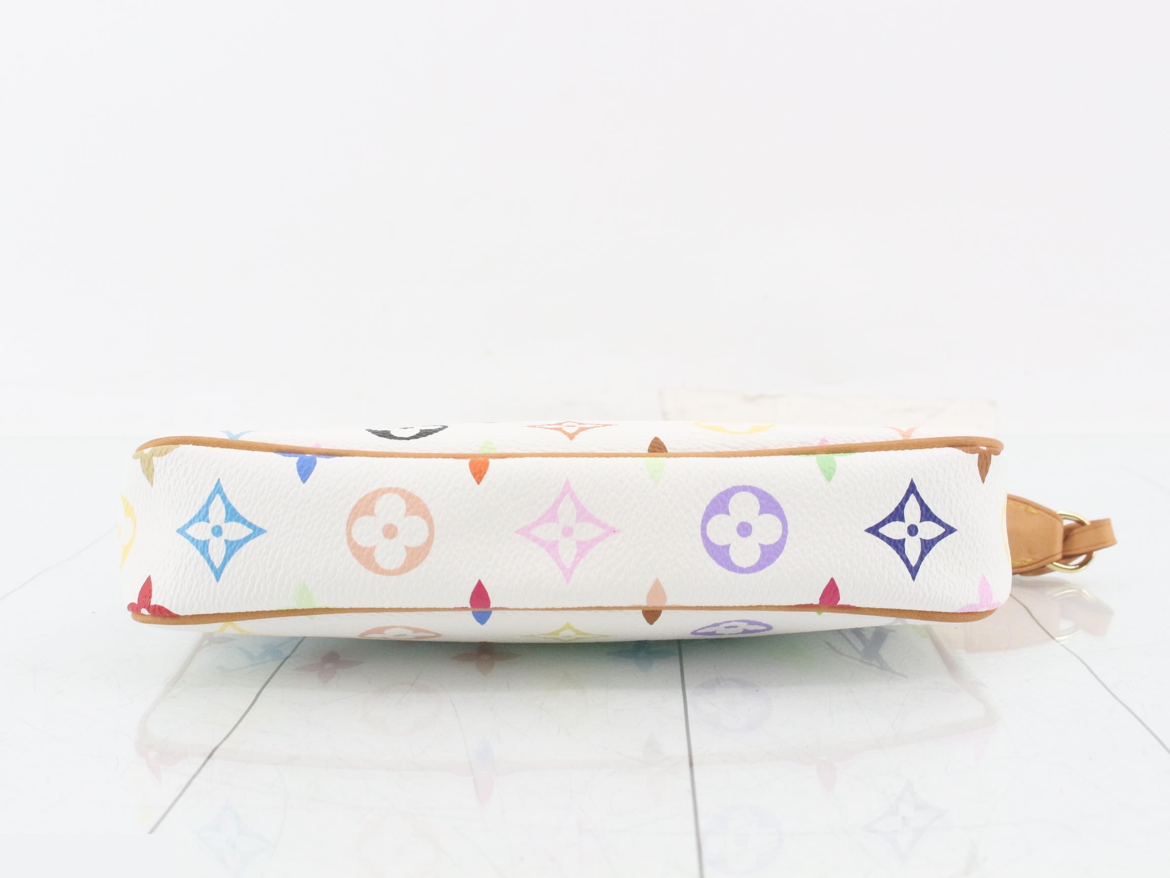 Pochette Accessoires Blanc (with dust bag) — view 3