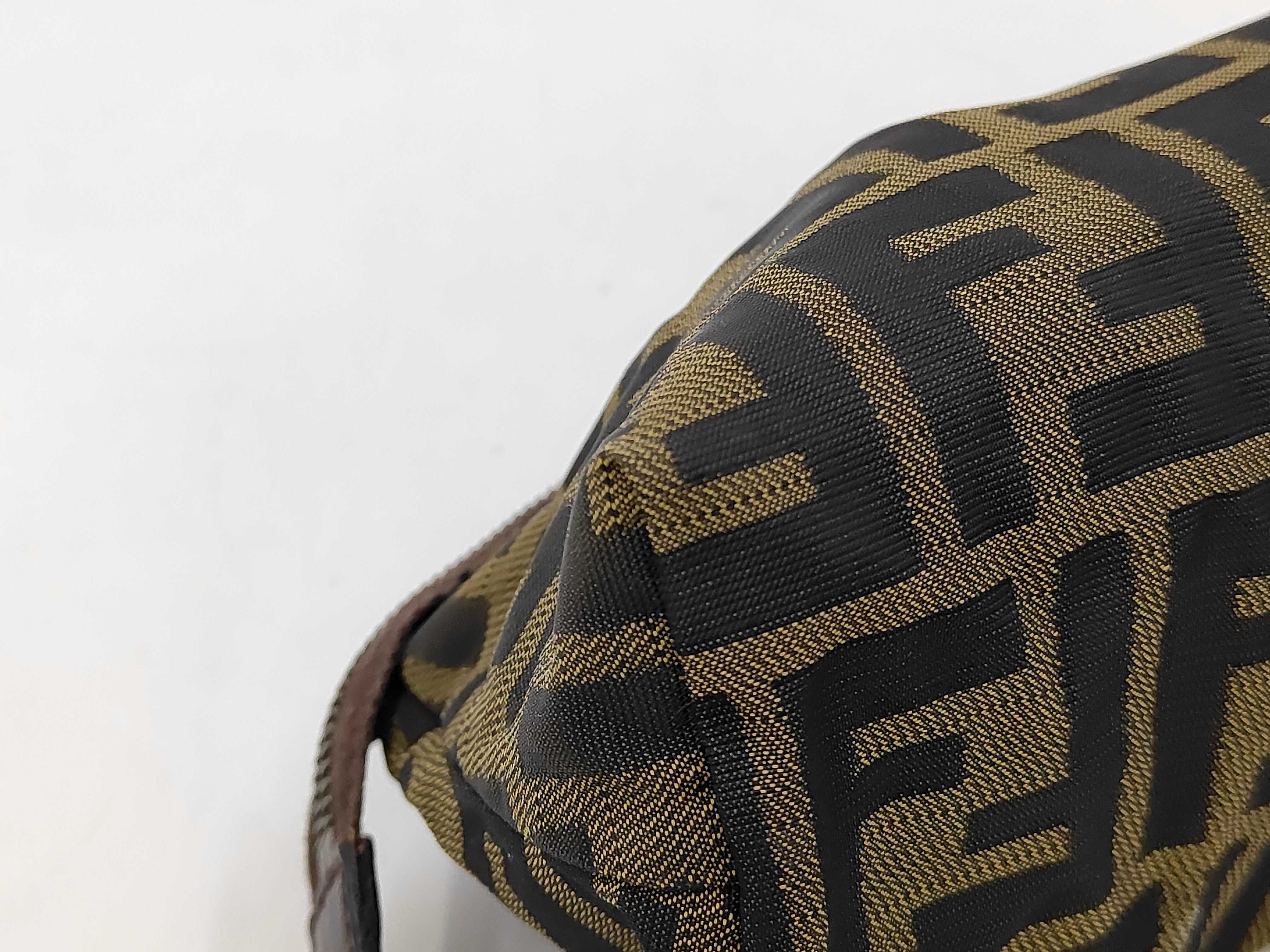 Zucca Canvas Pouch, Brown Pouch — view 3