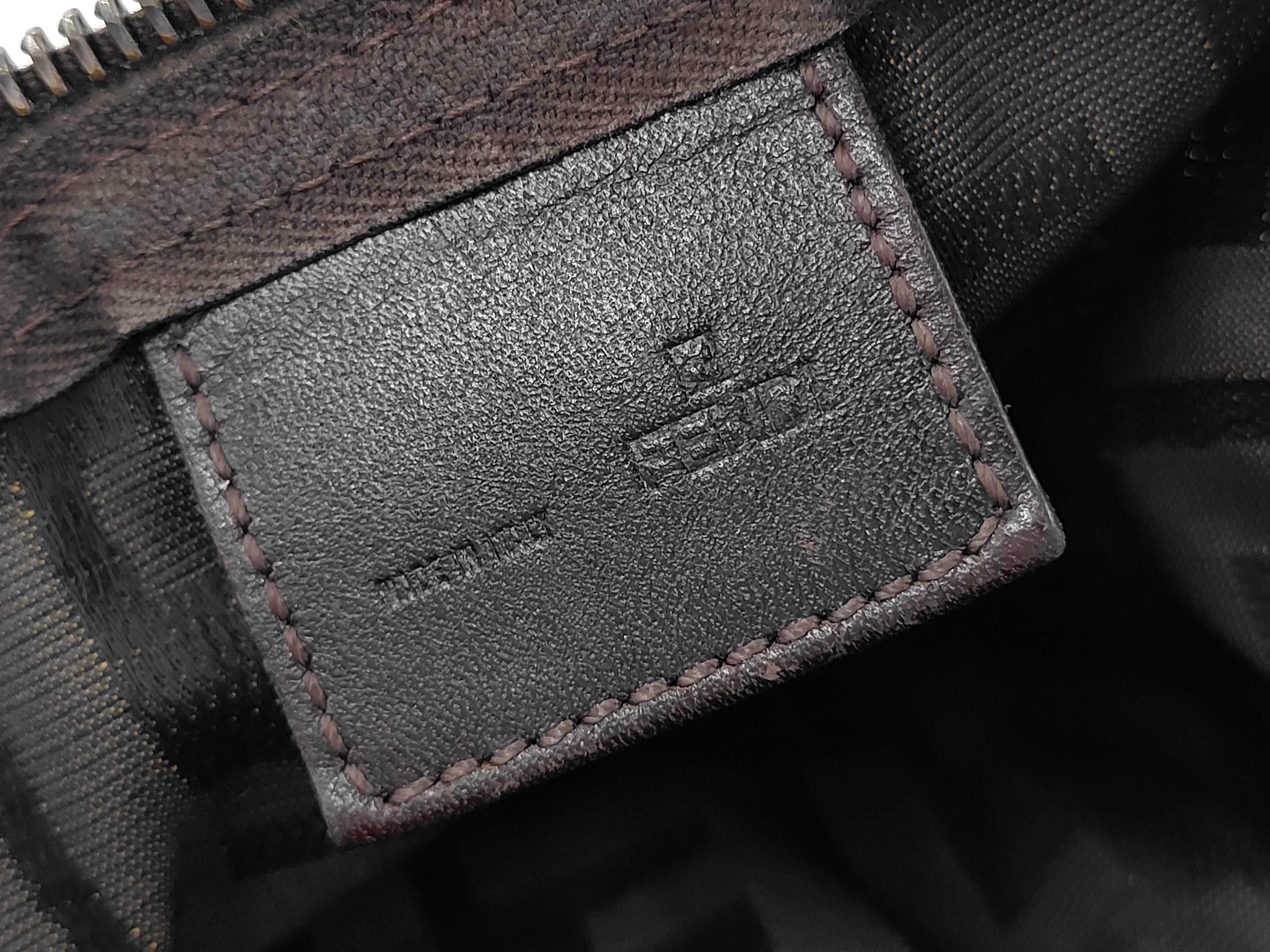 Zucca Canvas Pouch, Brown Pouch — view 9