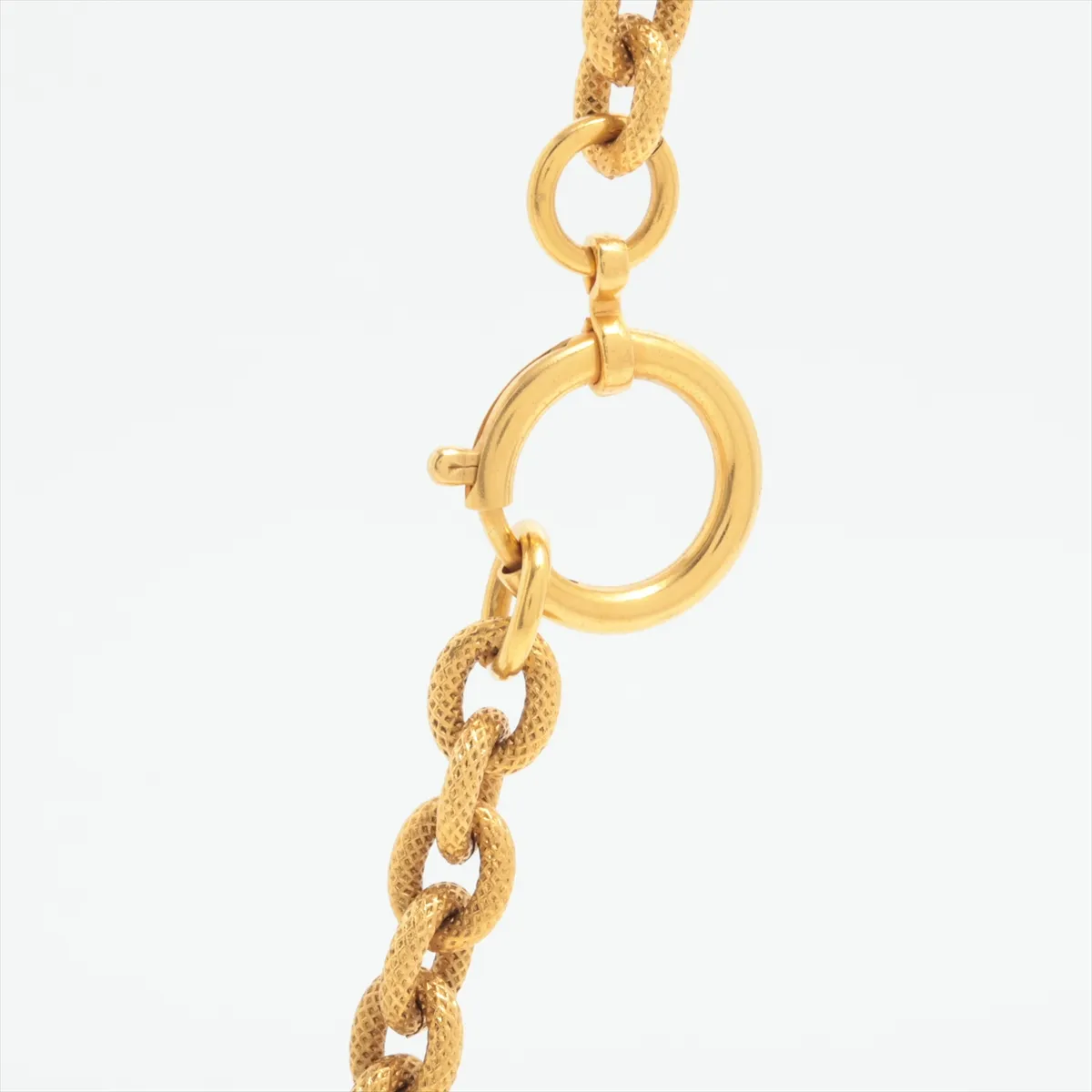 Coco Mark Necklace, GP Gold, — view 3