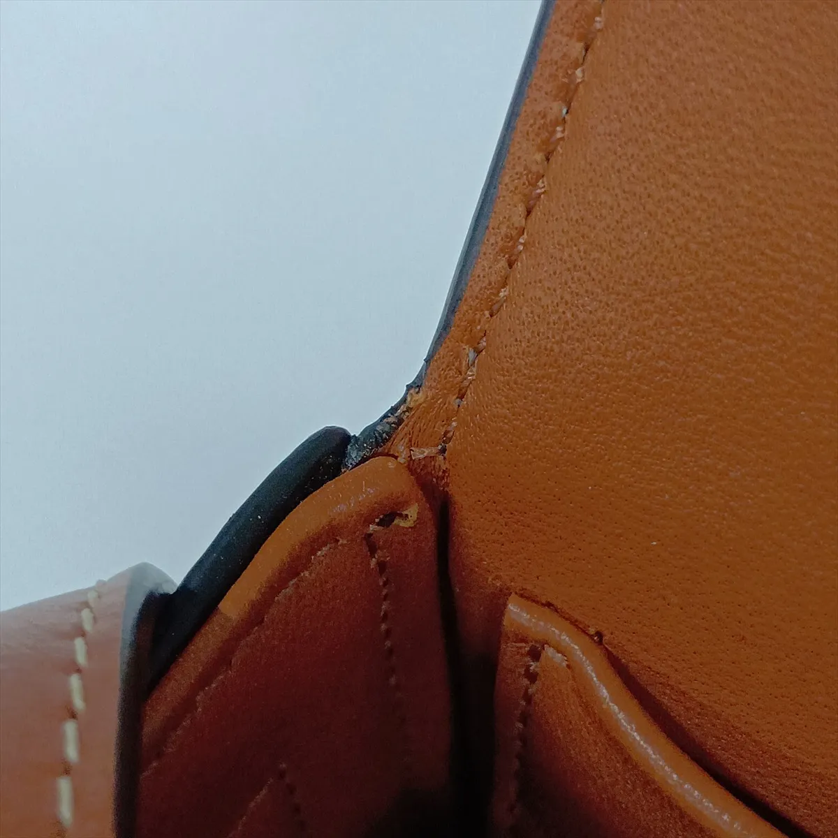 Claude PVC x Leather Shoulder Bag, Brown — view 11
