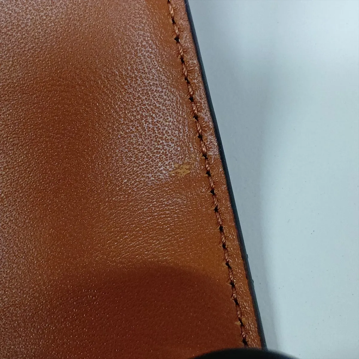 Claude PVC x Leather Shoulder Bag, Brown — view 12