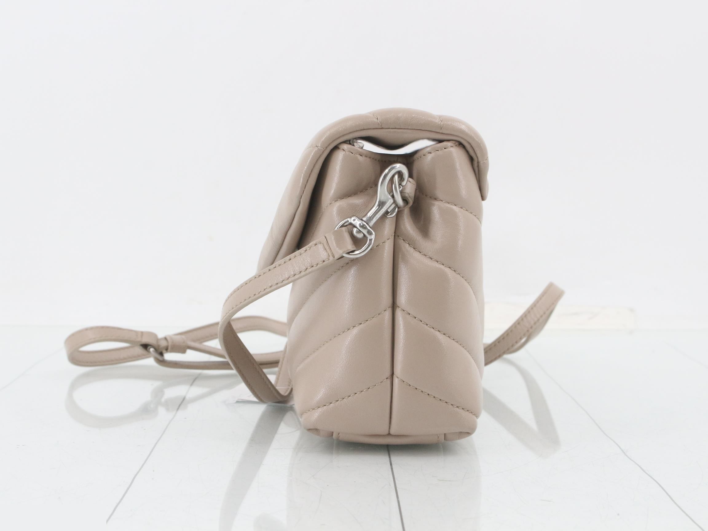 Loulou Leather Shoulder Bag — view 3