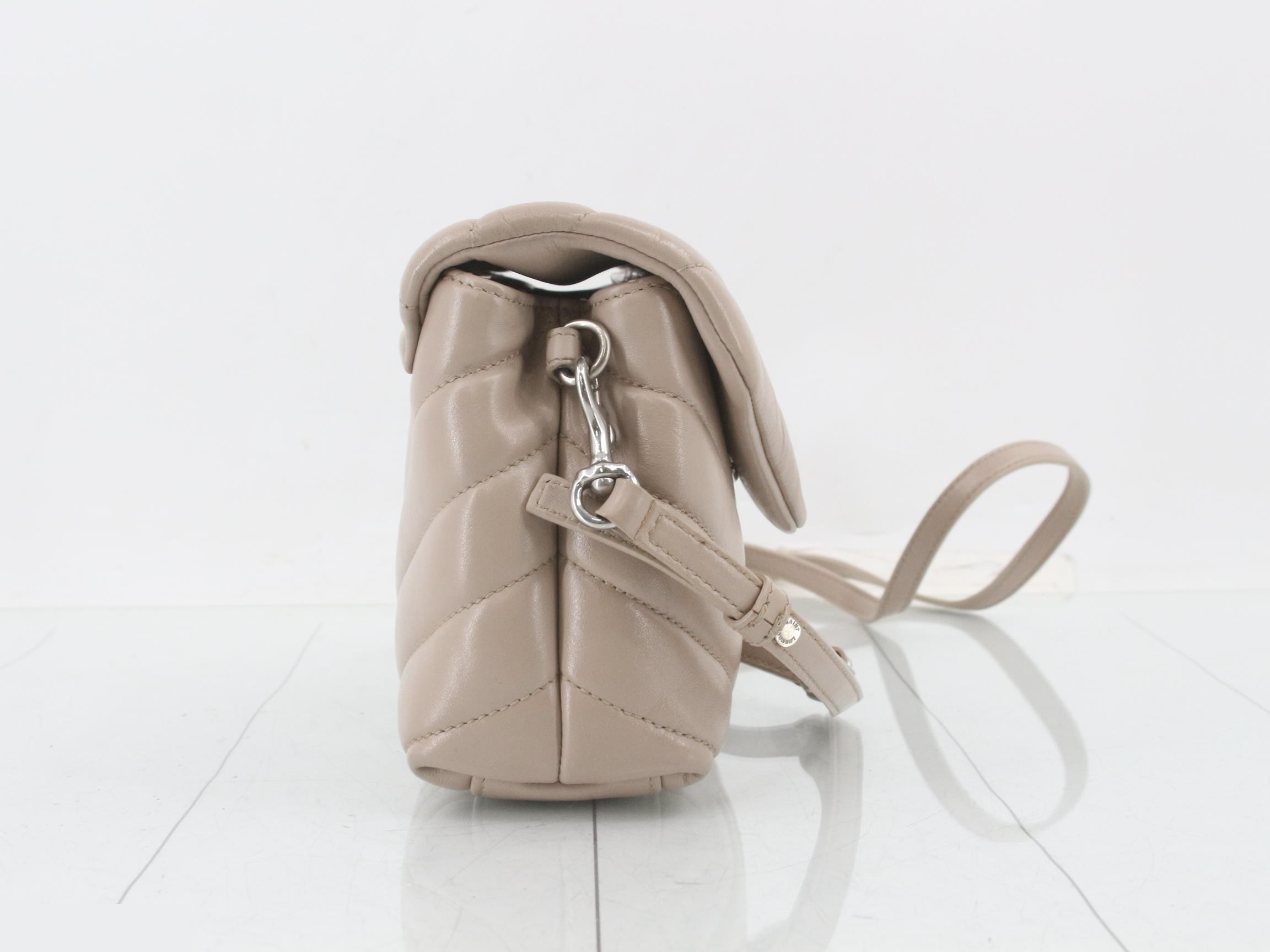 Loulou Leather Shoulder Bag — view 4