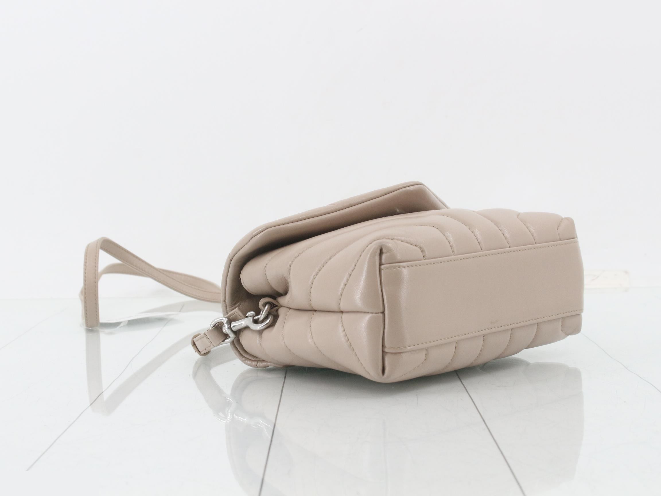 Loulou Leather Shoulder Bag — view 5