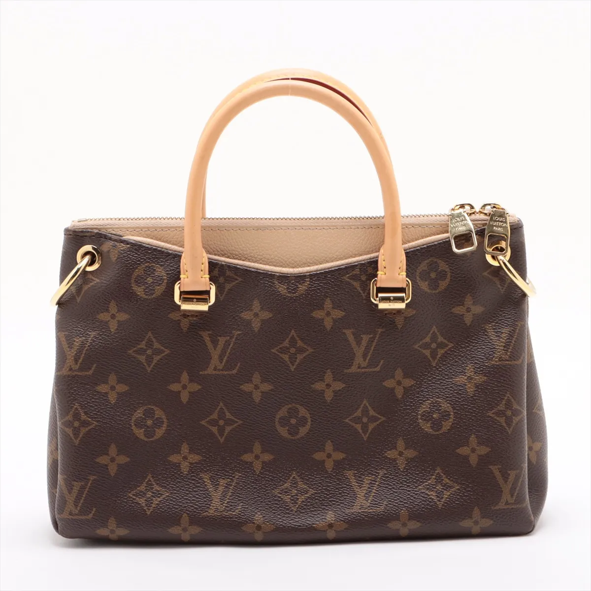 Monogram x Leather Pallas BB M50197 CA3105 Brown x Beige — view 2