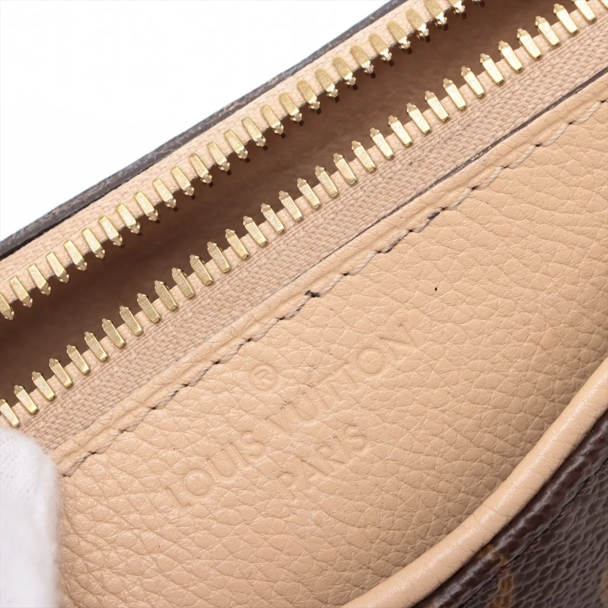 Monogram x Leather Pallas BB M50197 CA3105 Brown x Beige — view 13