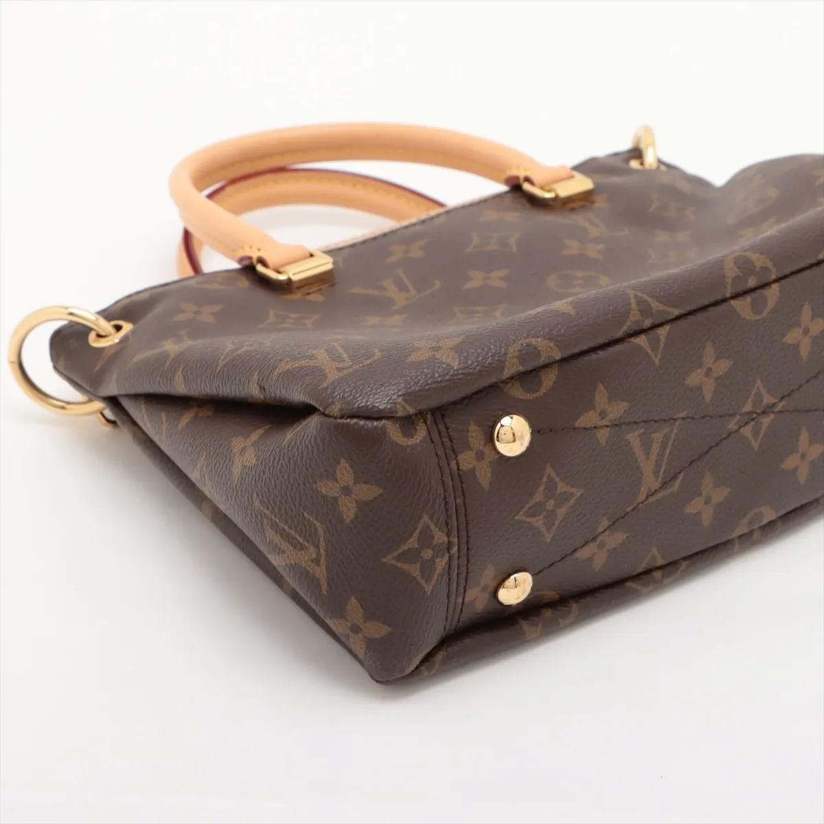 Monogram x Leather Pallas BB M50197 CA3105 Brown x Beige — view 4