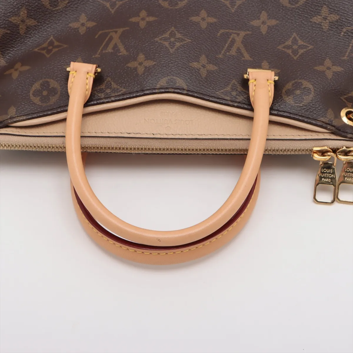 Monogram x Leather Pallas BB M50197 CA3105 Brown x Beige — view 5