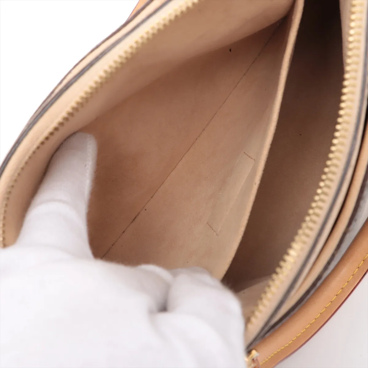 Monogram x Leather Pallas BB M50197 CA3105 Brown x Beige — view 9