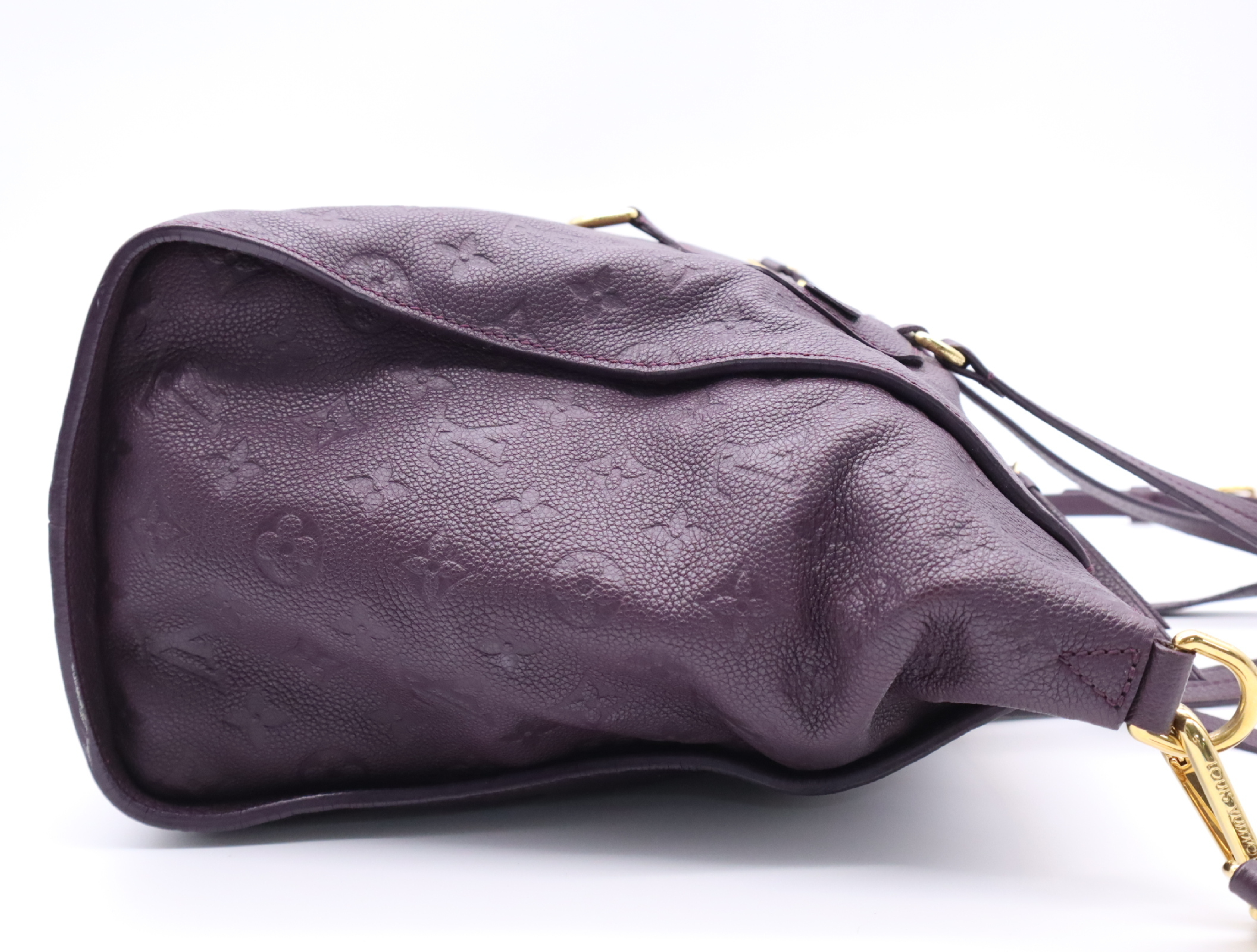 M40551 Monogram Empreinte Luminous PM Orb Tote Bag with Shoulder Strap — view 5