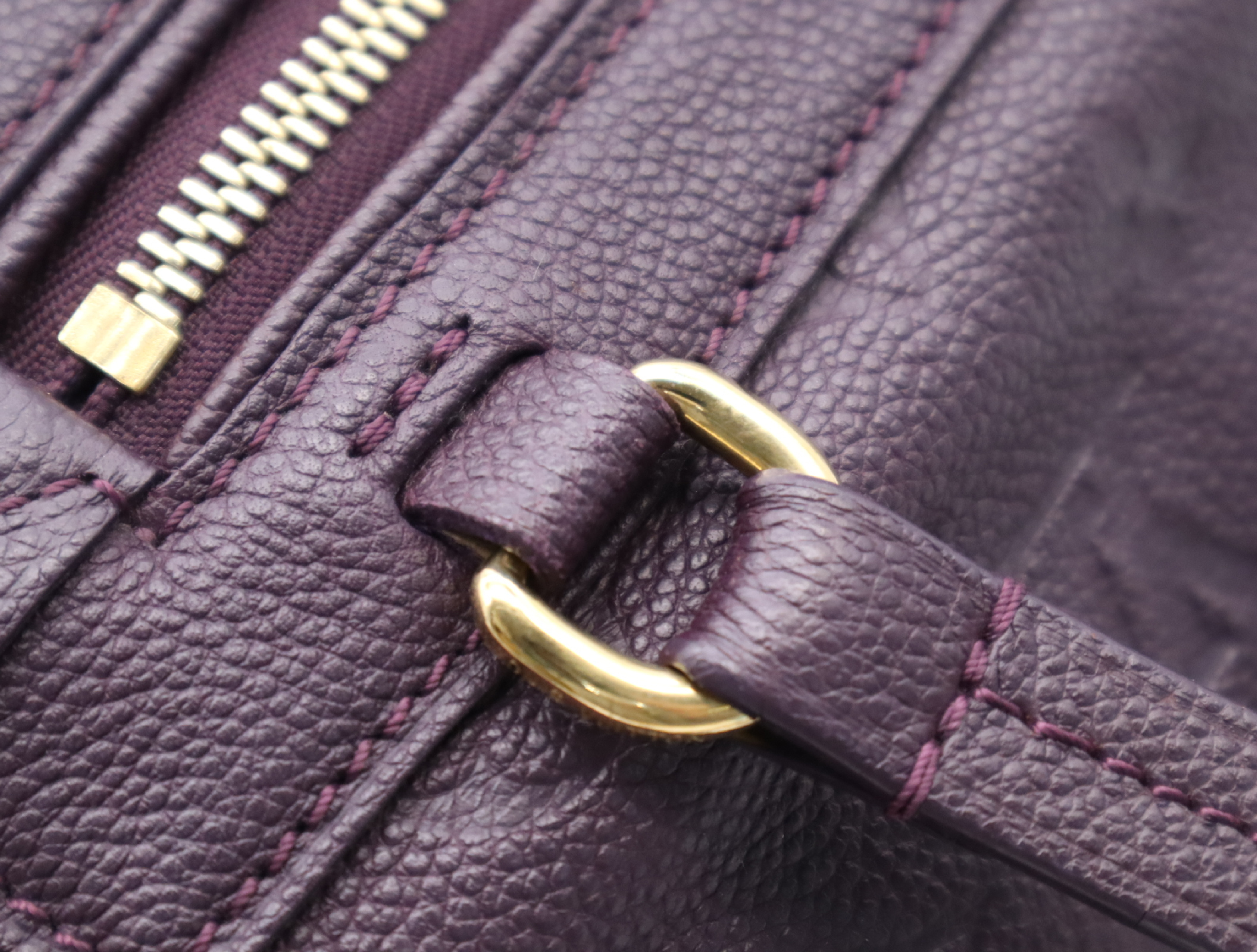 M40551 Monogram Empreinte Luminous PM Orb Tote Bag with Shoulder Strap — view 9