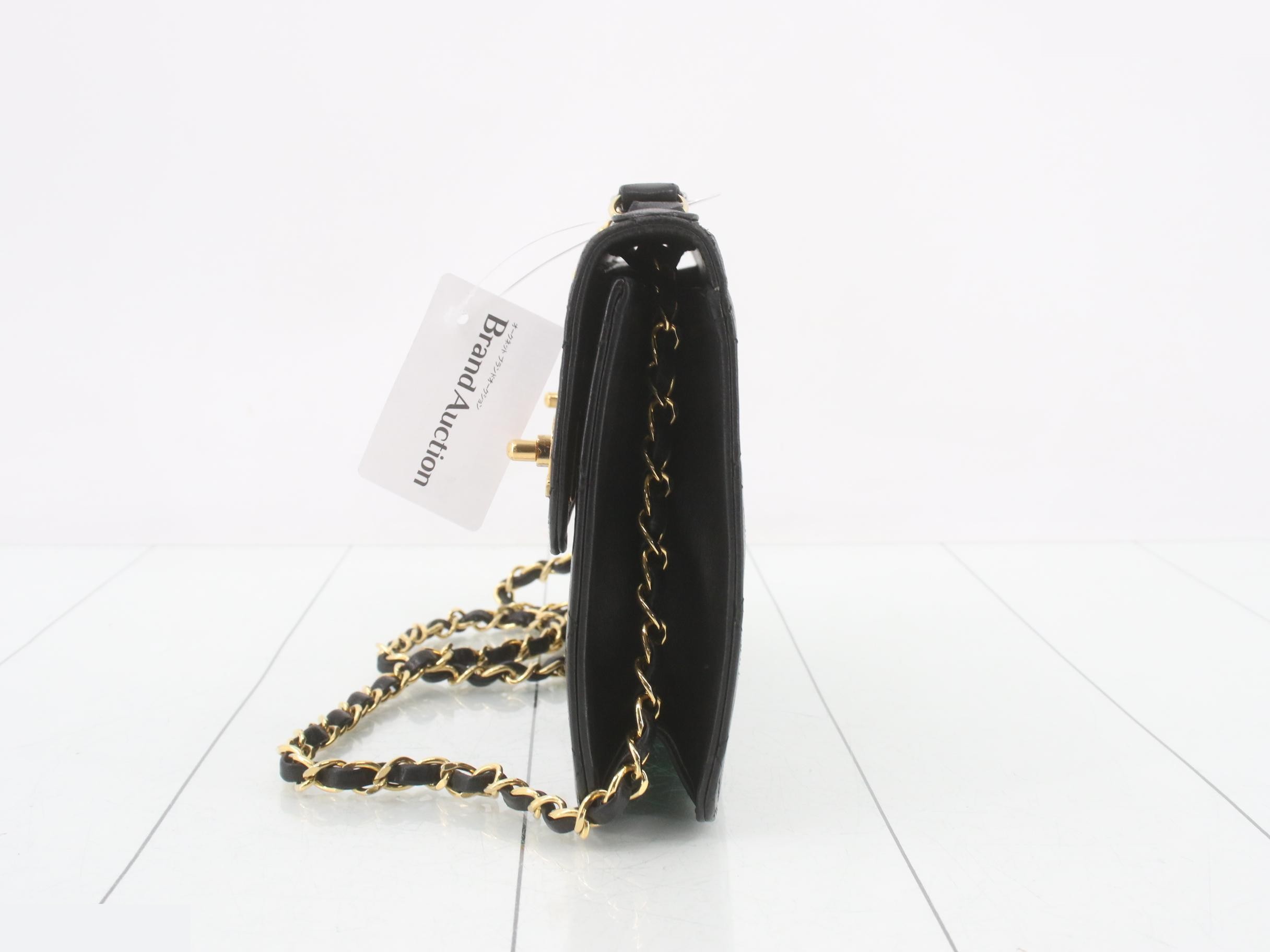 Matelassé Double Turnlock 2-Way Shoulder Bag (with seal) — view 3