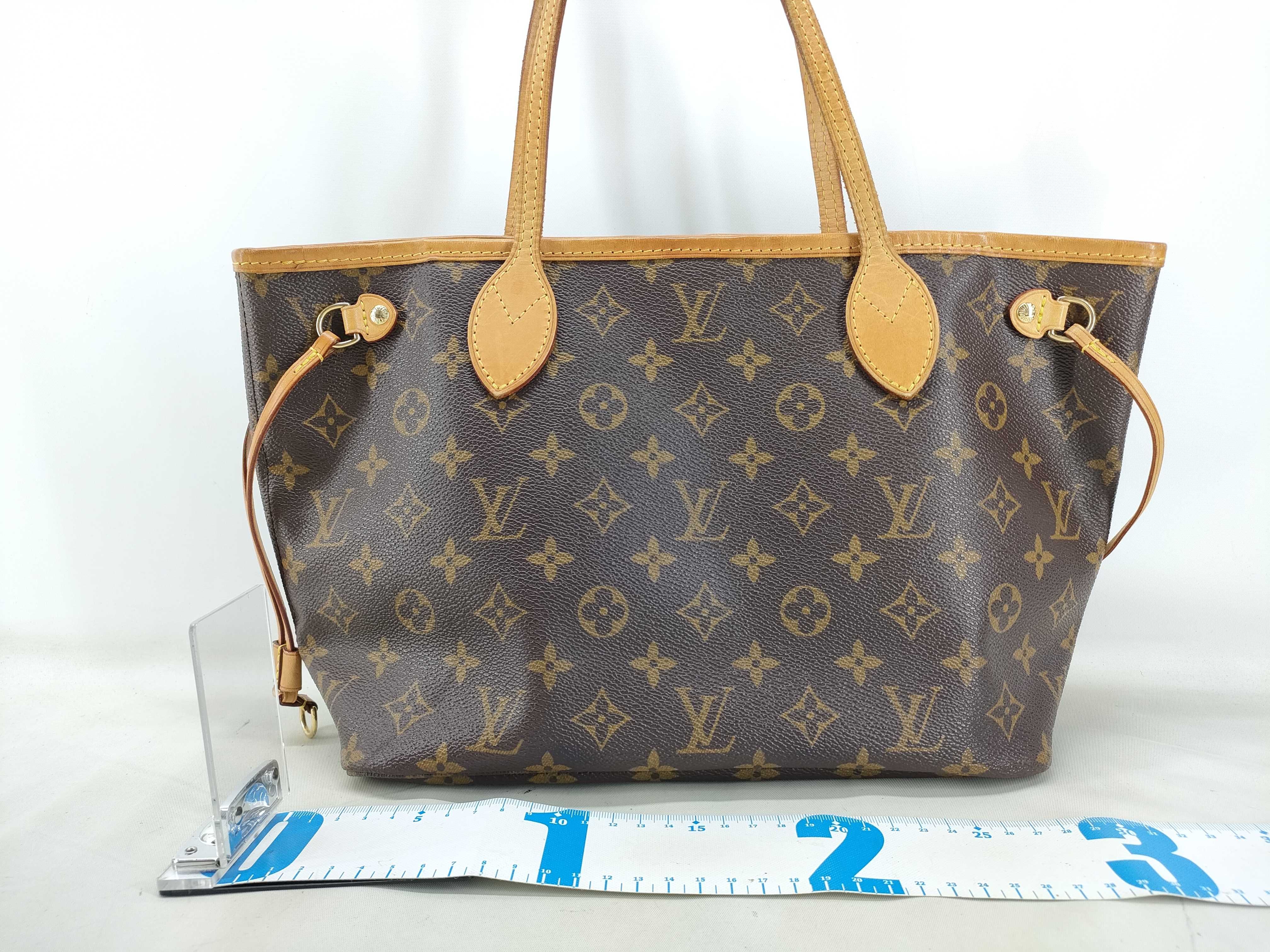Monogram Neverfull PM M40155 Brown VI3077 Tote Bag — view 2