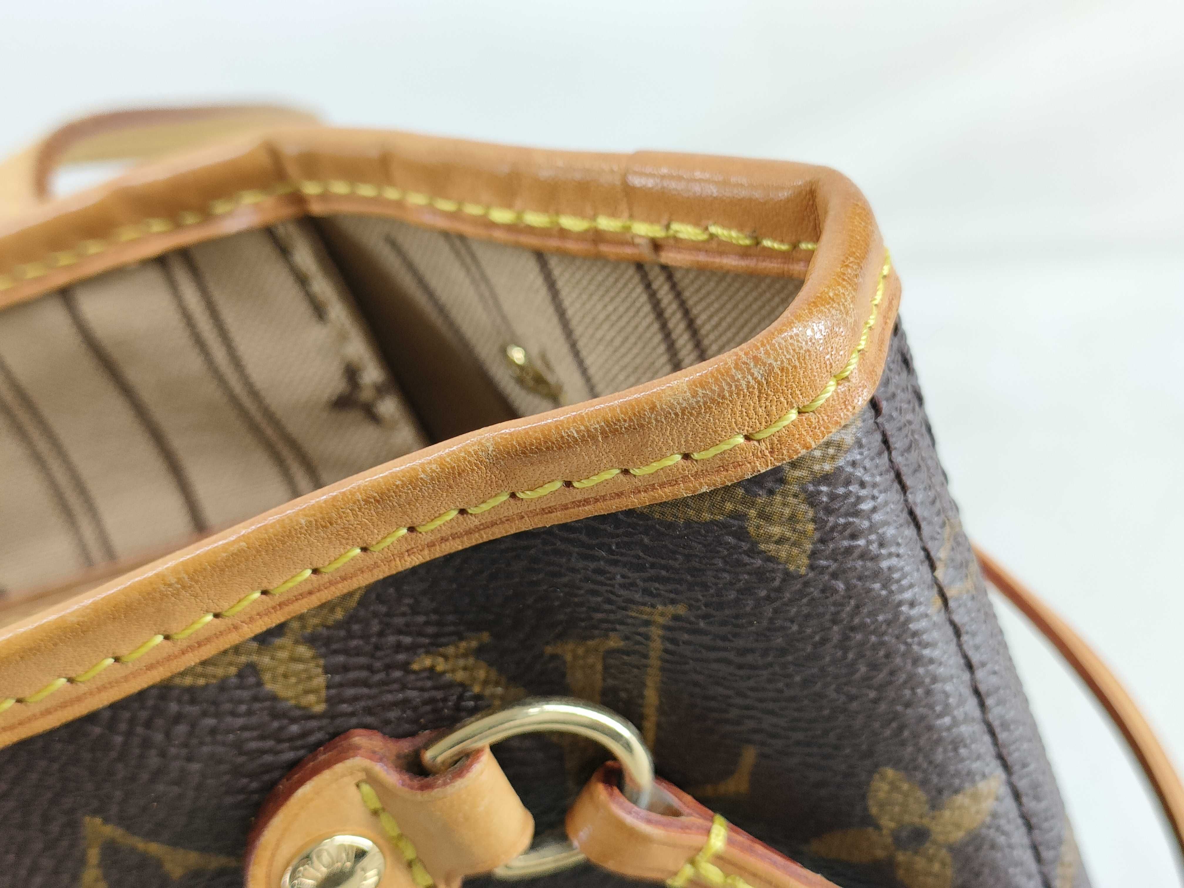 Monogram Neverfull PM M40155 Brown VI3077 Tote Bag — view 15