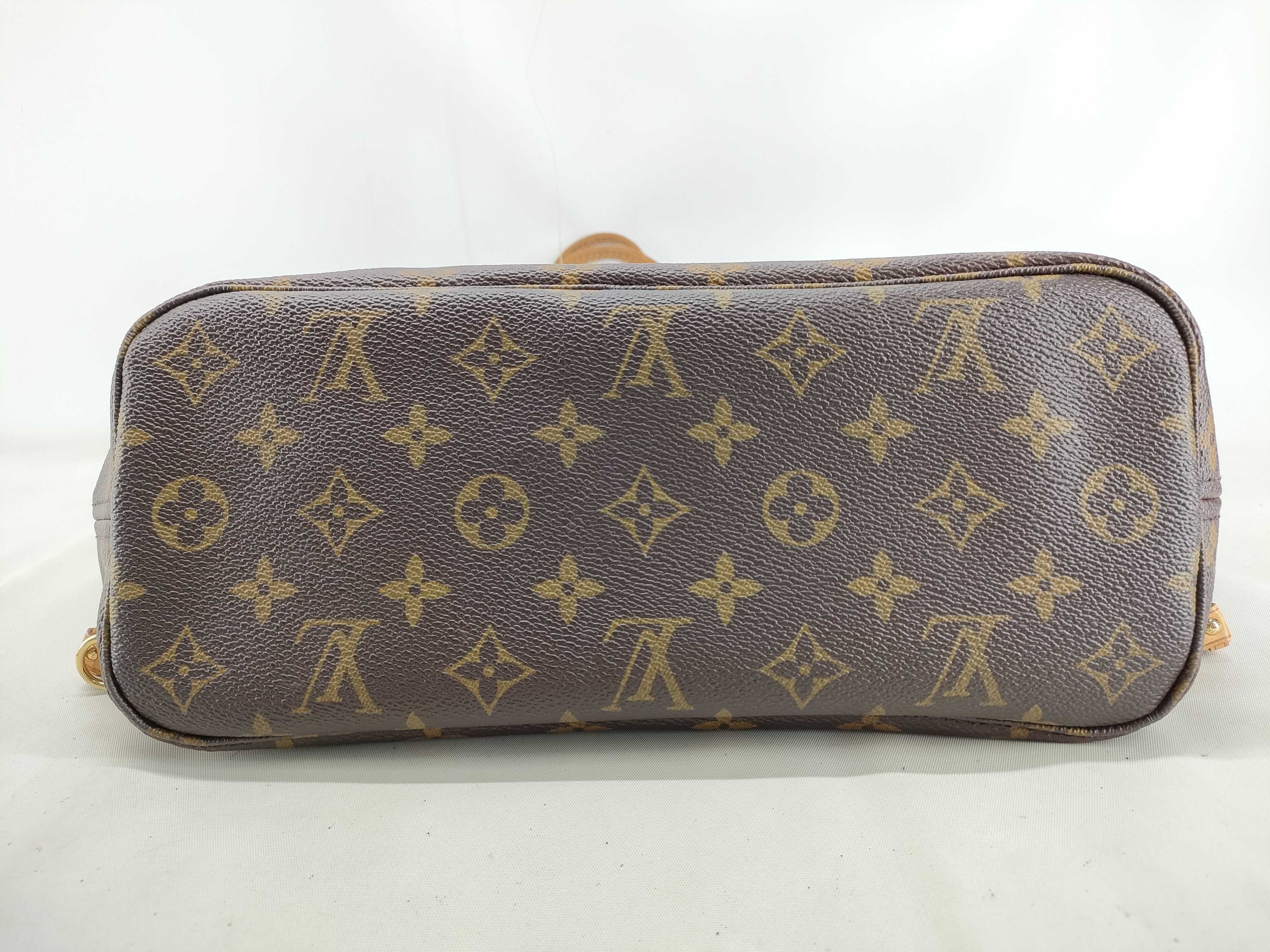 Monogram Neverfull PM M40155 Brown VI3077 Tote Bag — view 3