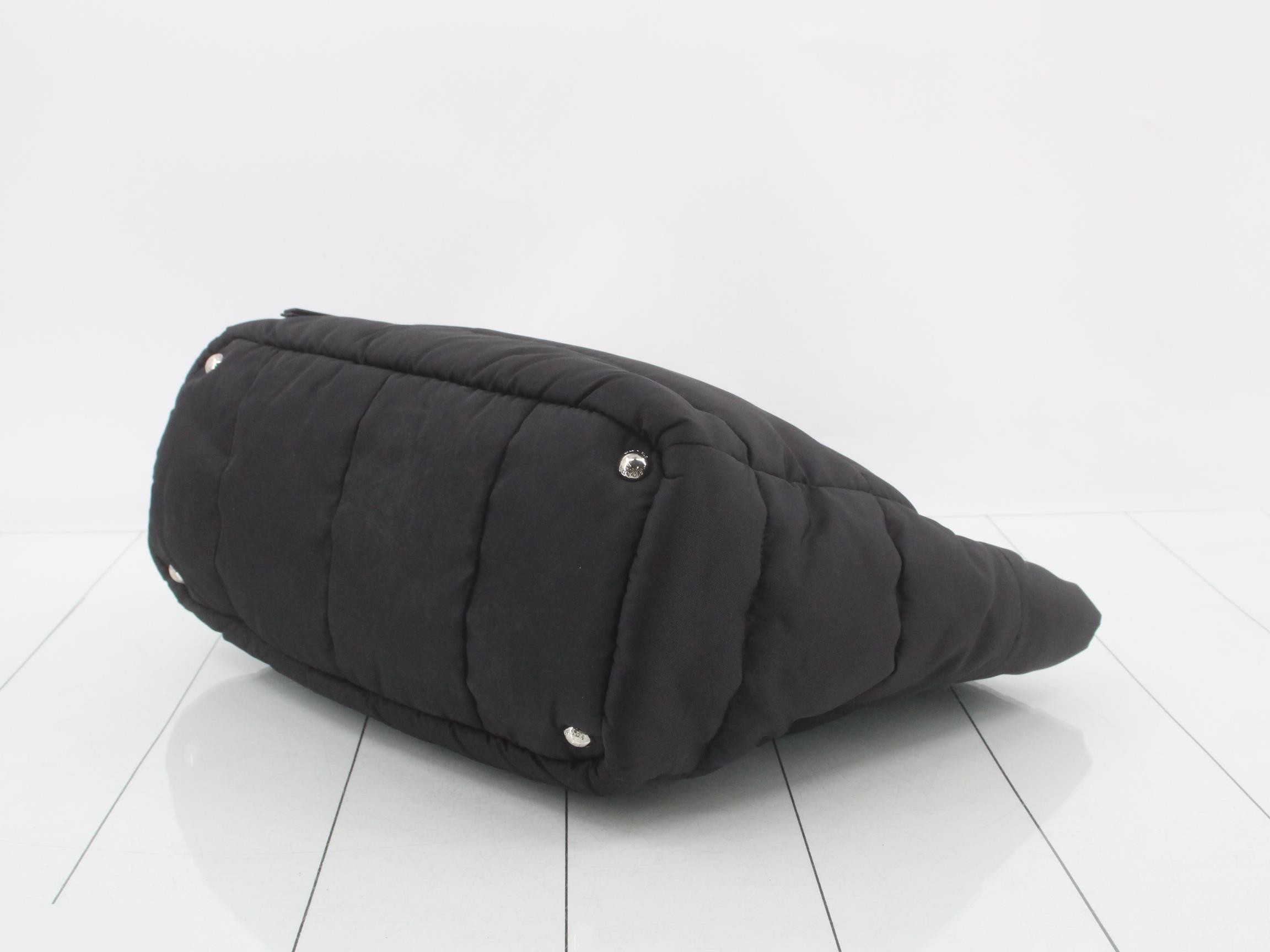 Bomber 2-Way Tote Bag Tessuto Black — view 6