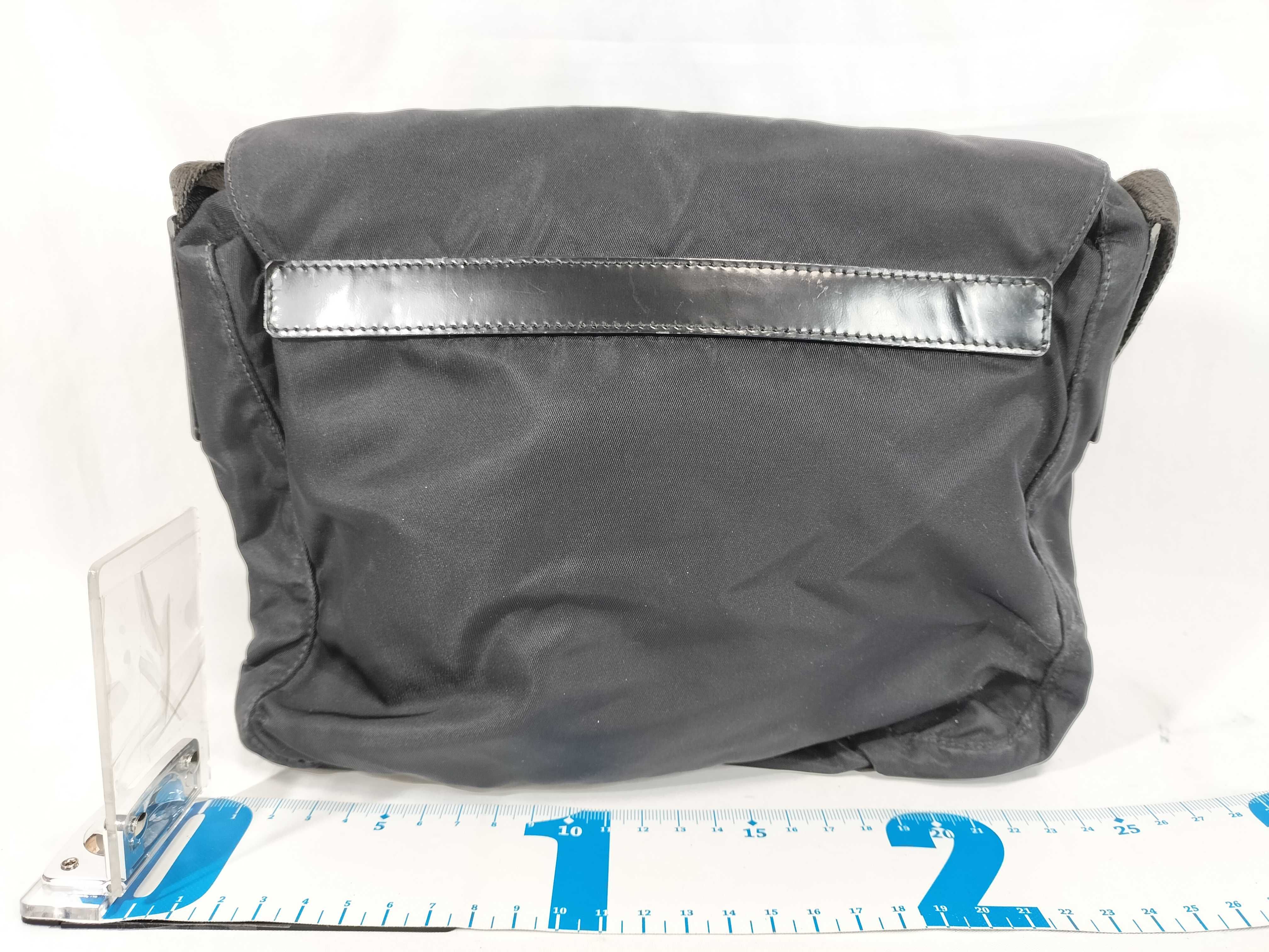 Shoulder Bag Nylon Black Shoulder Bag — view 2