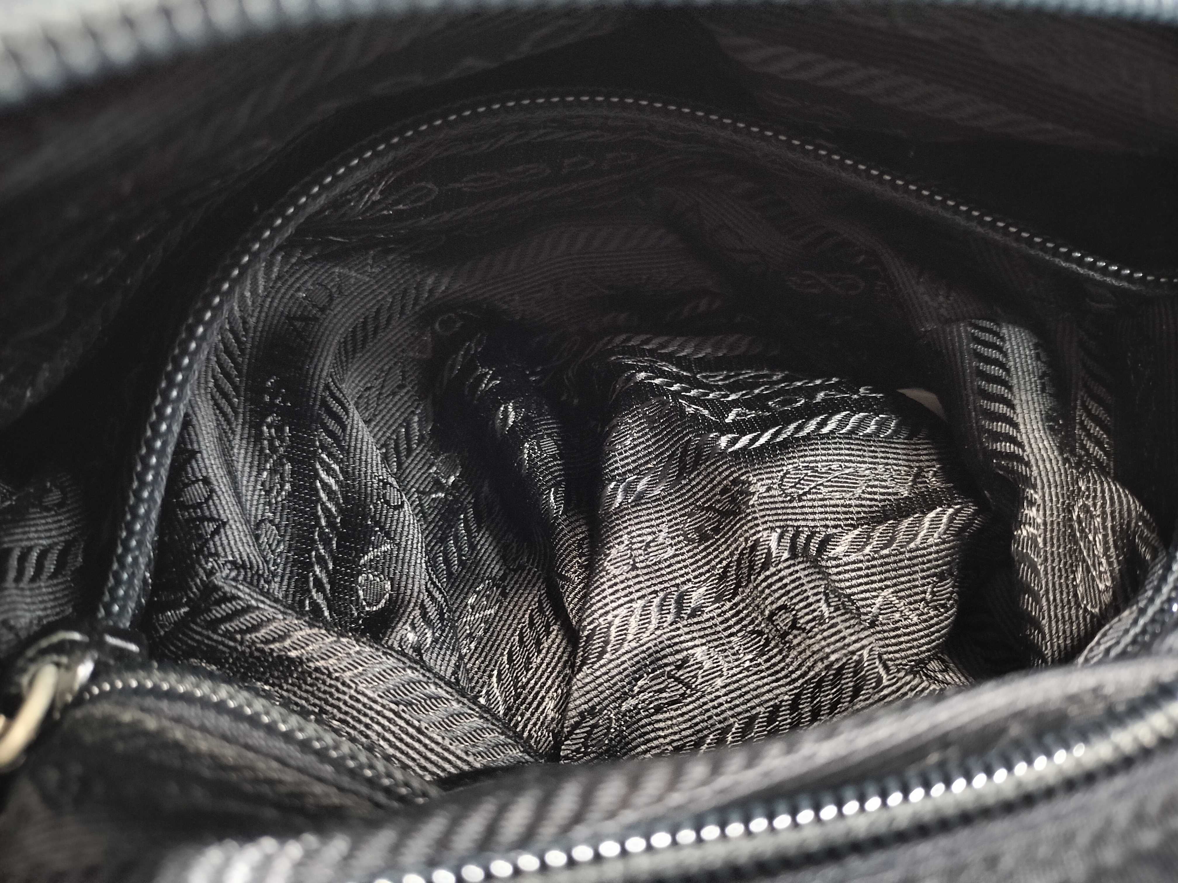 Shoulder Bag Nylon Black Shoulder Bag — view 12