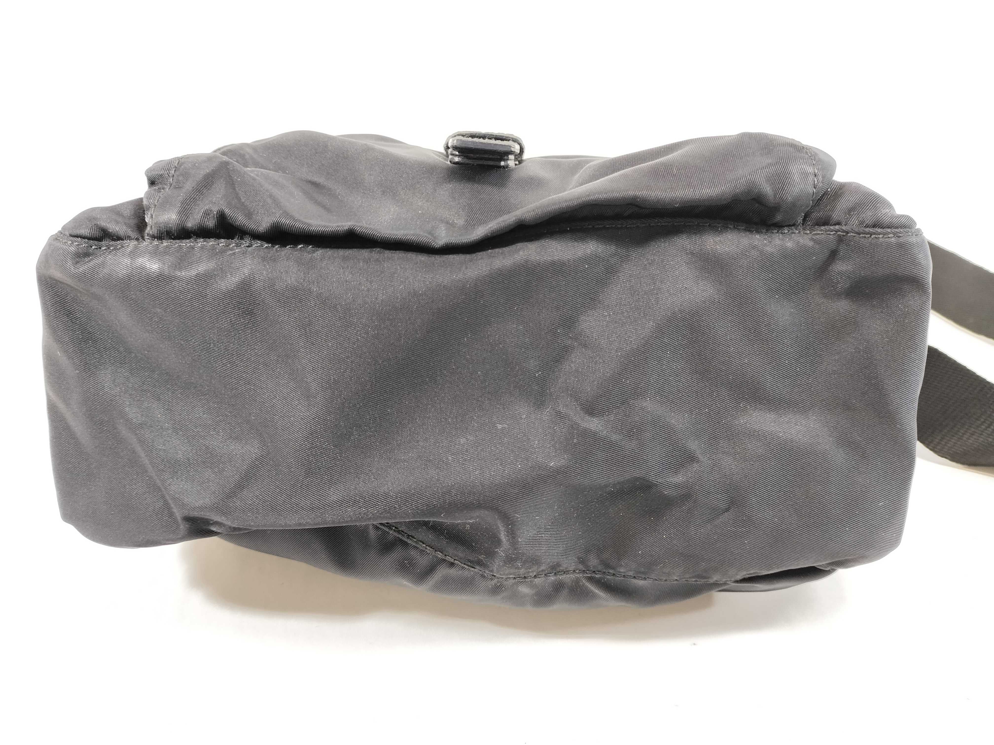 Shoulder Bag Nylon Black Shoulder Bag — view 7