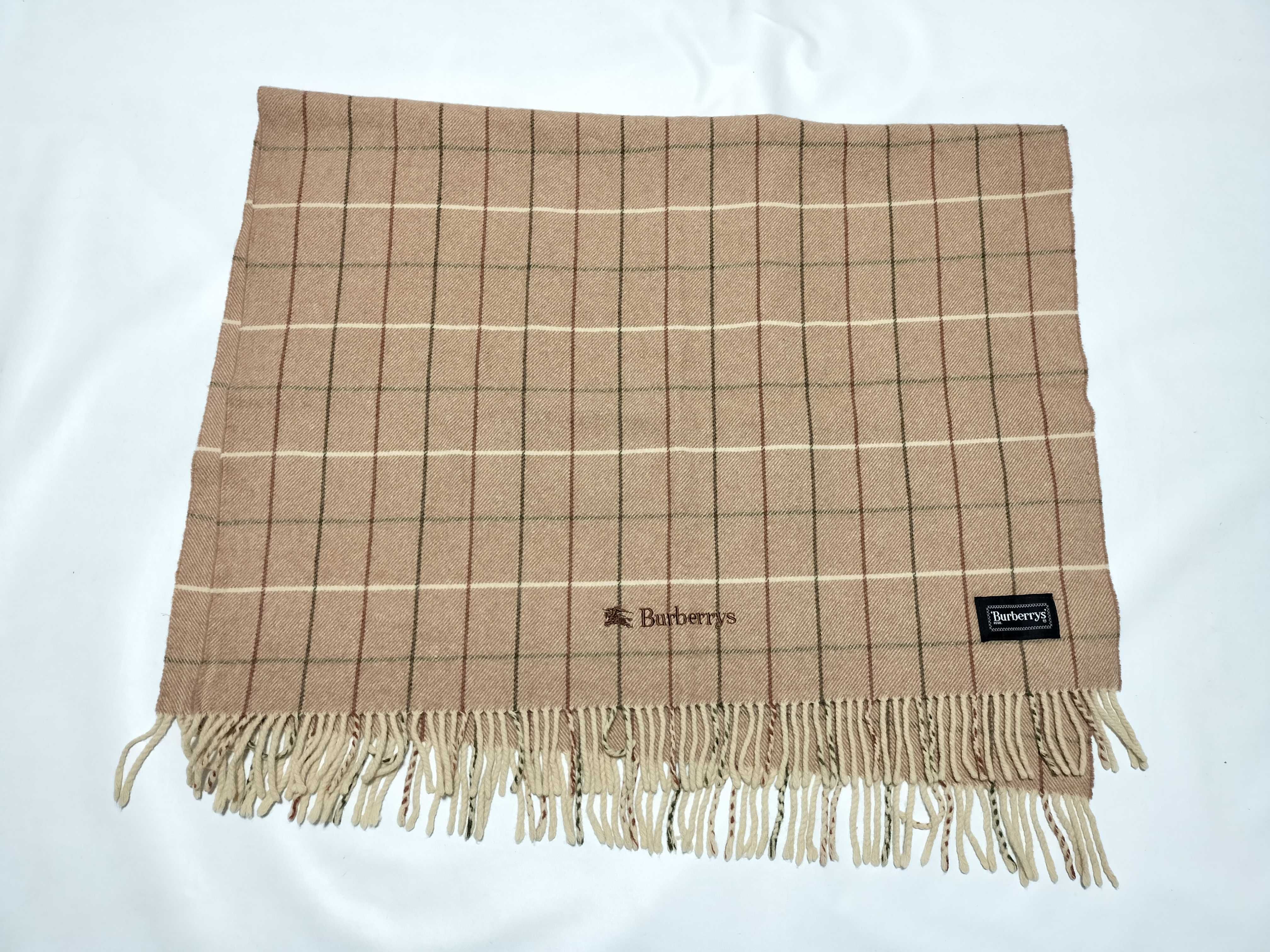 Nova Check Beige Shawl, Throw, and Other Accessories — view 2