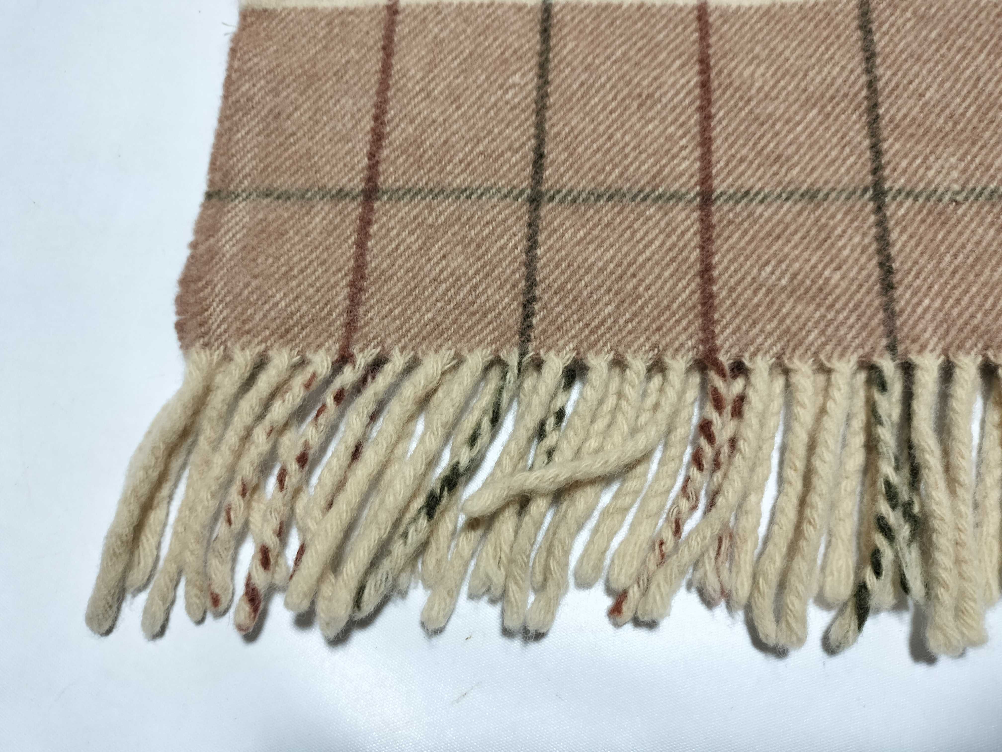 Nova Check Beige Shawl, Throw, and Other Accessories — view 7